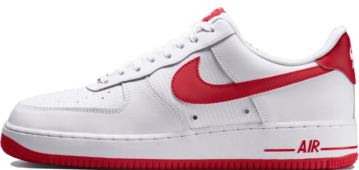 Nike Air Force 1 '07 LV8 "White University Red"