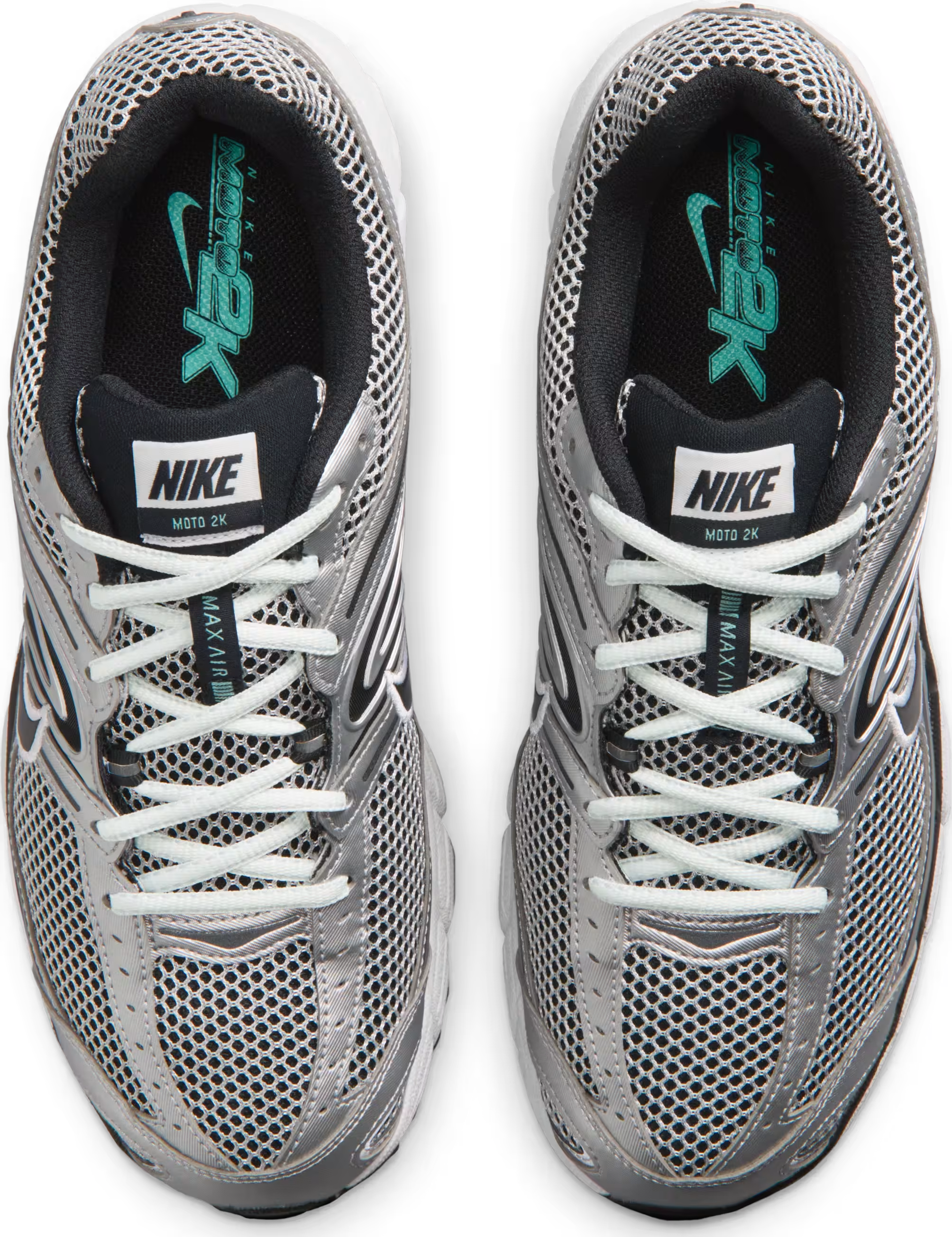 Nike Air Max Moto 2K "Off White Metallic Silver"