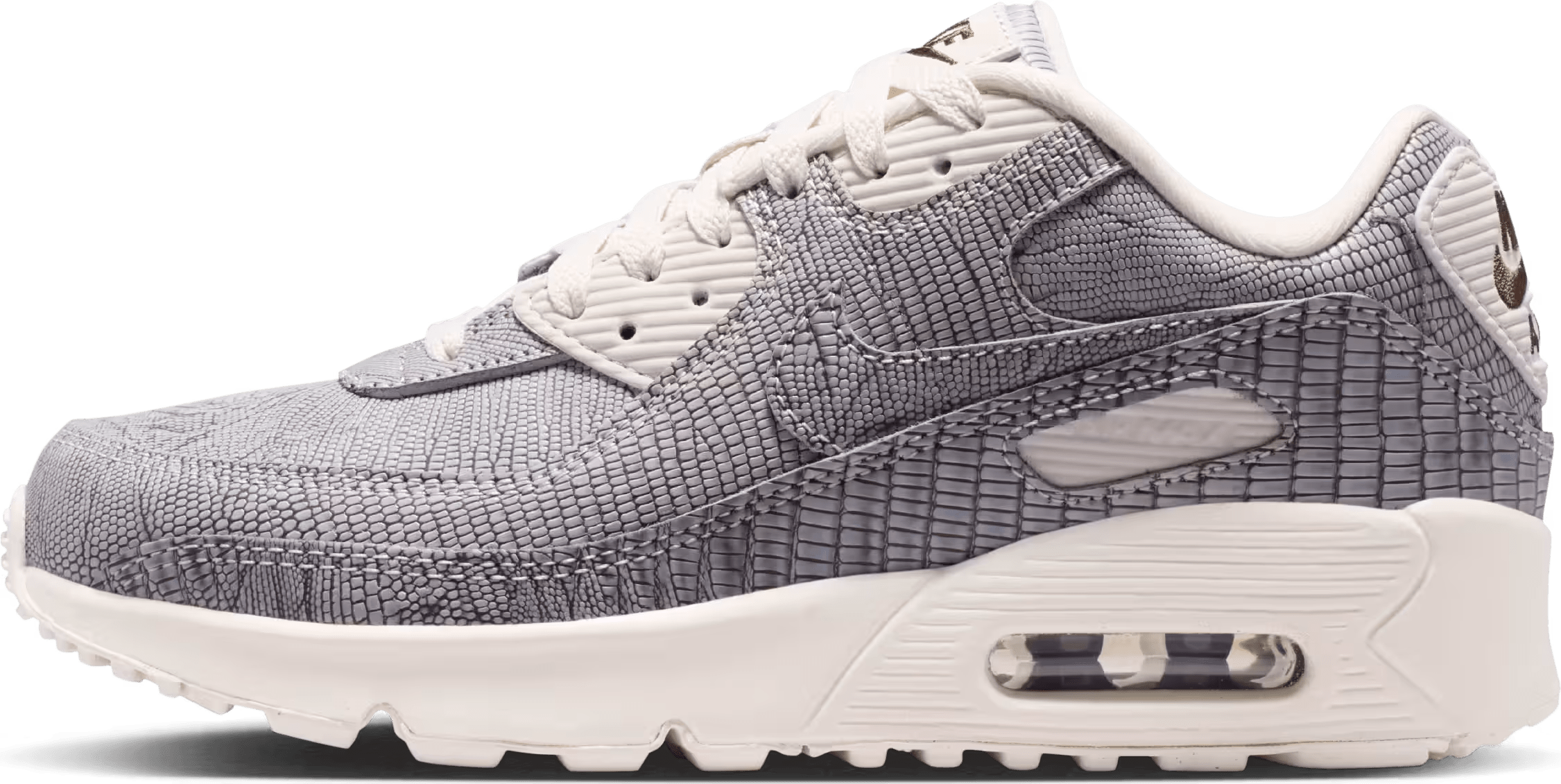 Nike Air Max 90 Tech GS "White Phantom Reptile"