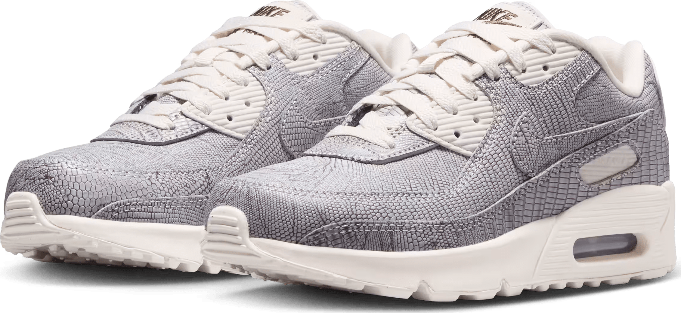 Nike Air Max 90 Tech GS "White Phantom Reptile"