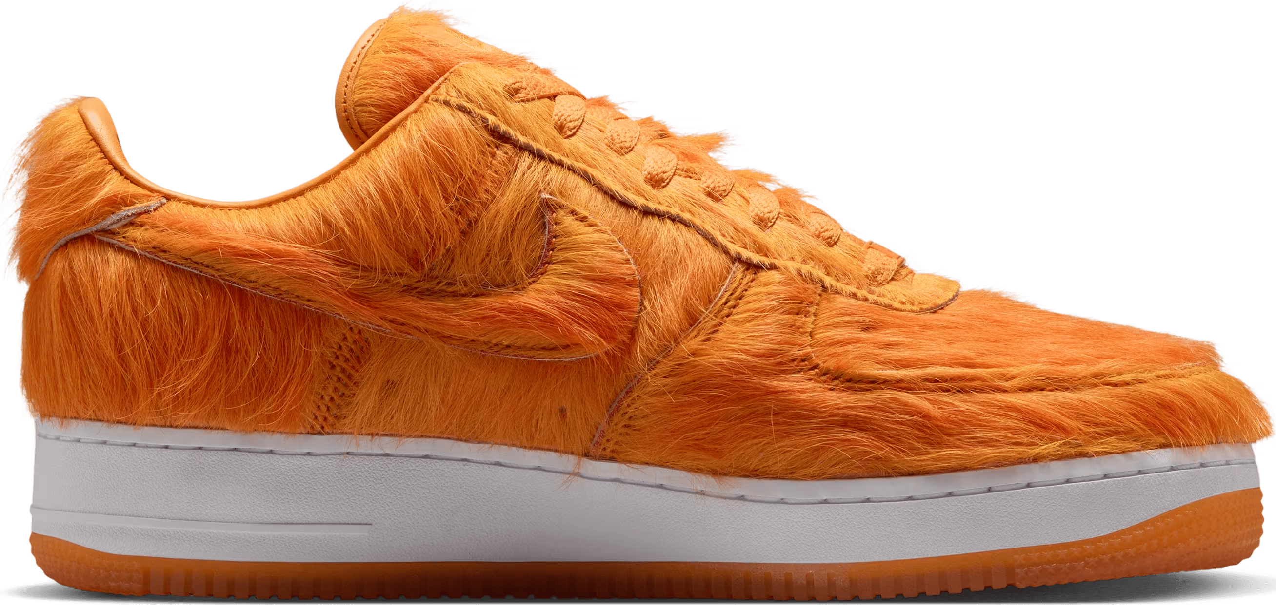 Nike Air Force 1 QS Pony Hair "Campfire Orange"