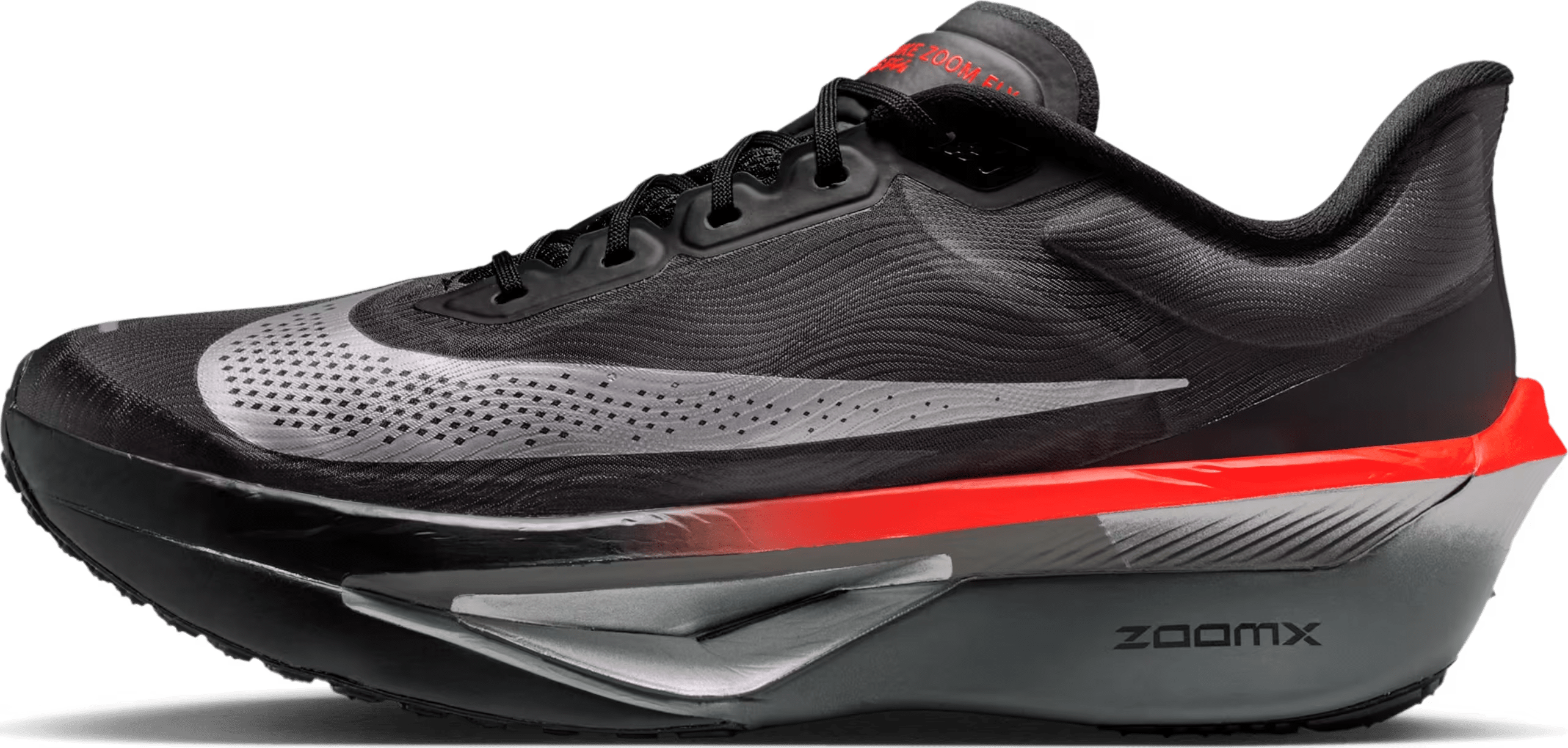 Nike Zoom Fly 6 Black Metallic Silver Crimson