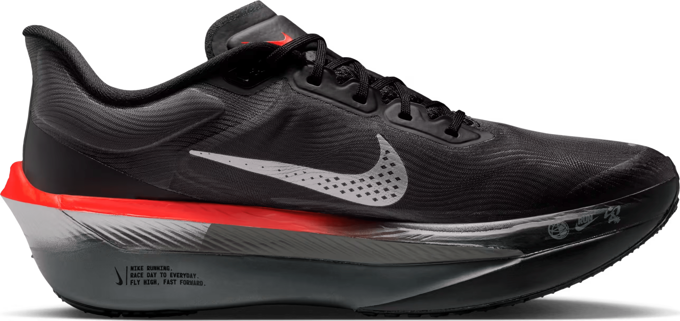 Nike Zoom Fly 6 Black Metallic Silver Crimson