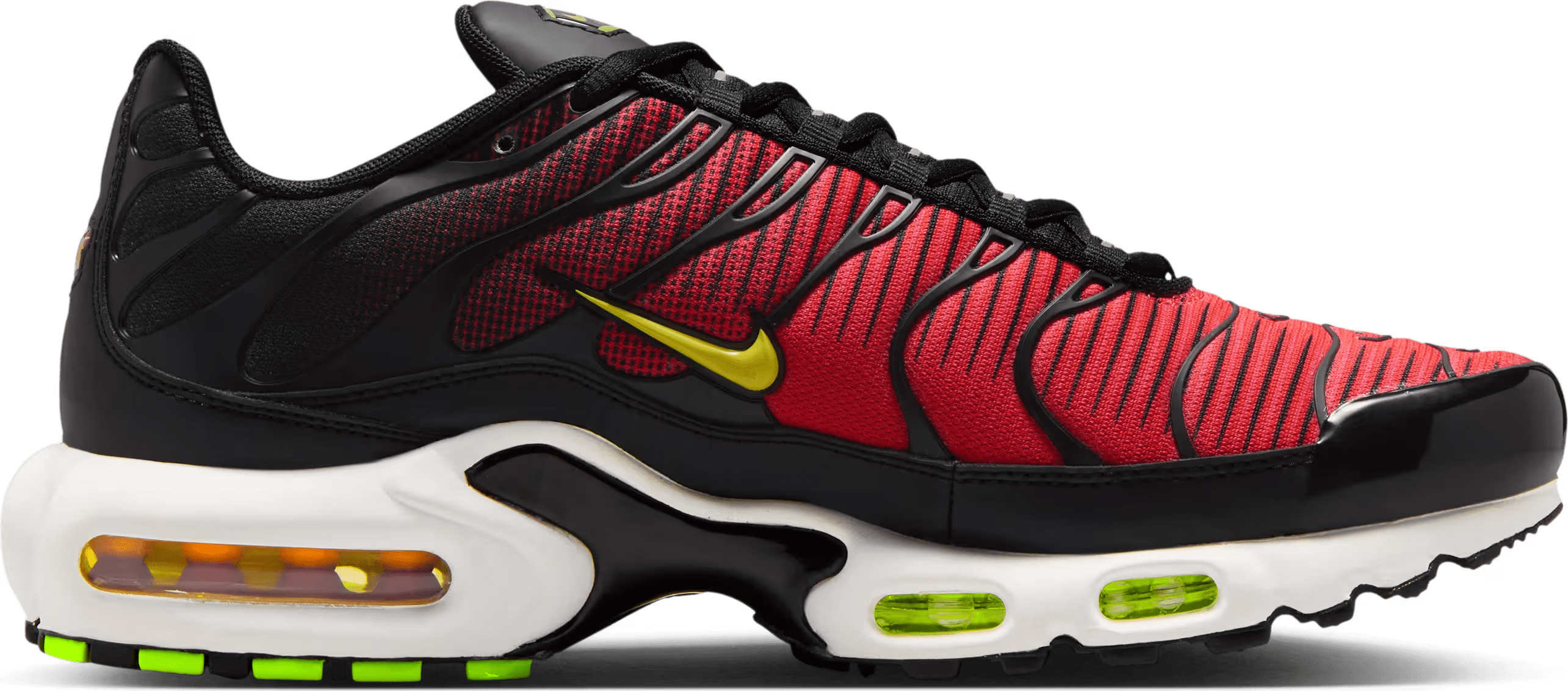 Nike Air Max Plus "Black Volt Light Crimson"