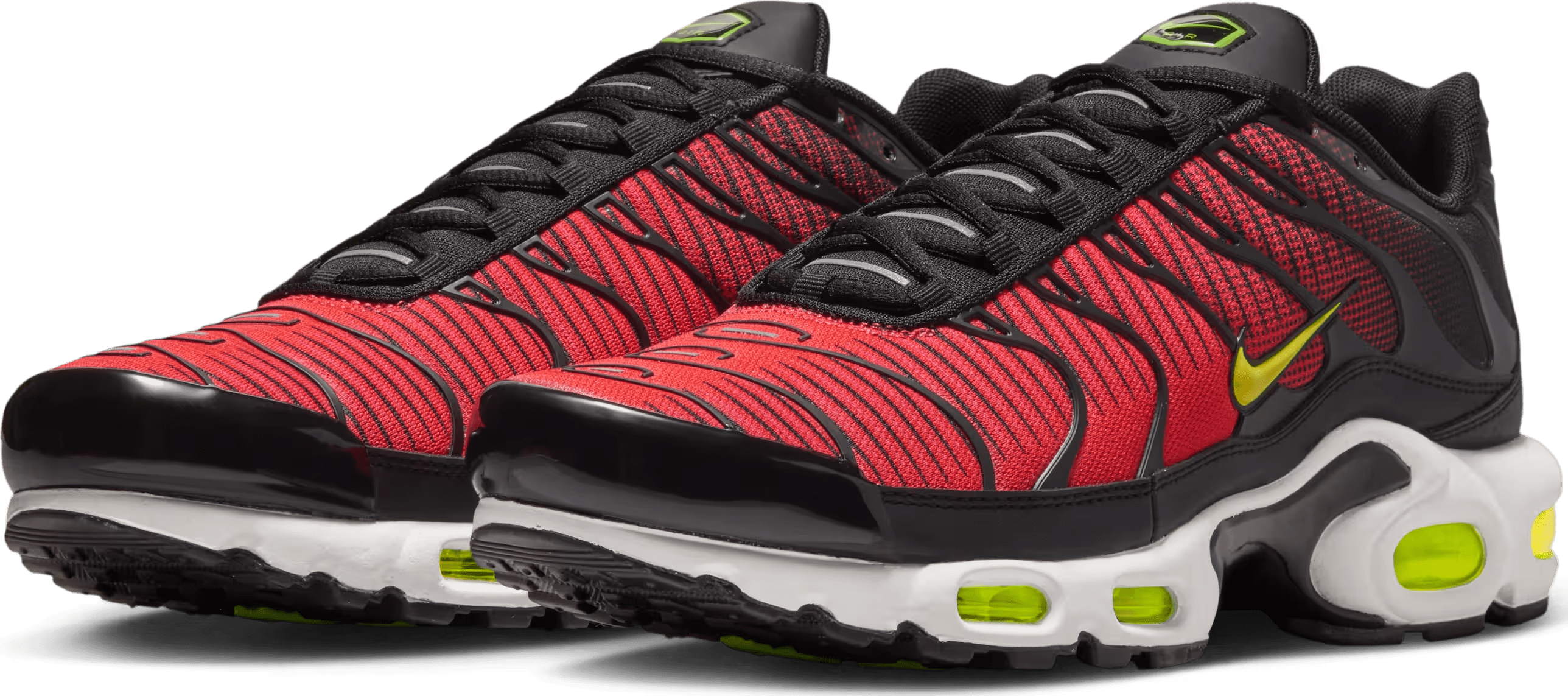 Nike Air Max Plus "Black Volt Light Crimson"