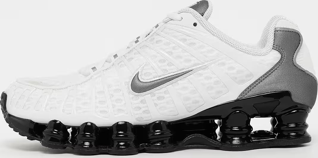 Nike Shox TL White Black Metallic Cool Grey