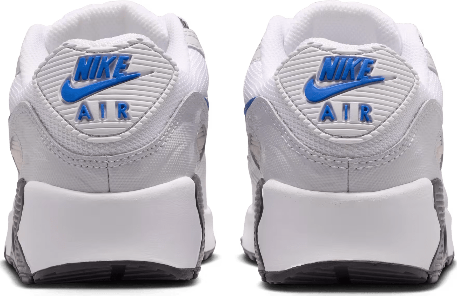 Nike Air Max 90 SE GS "White Dust Bright Crimson Game Royal"