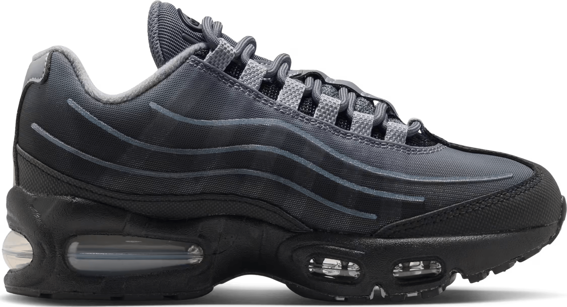 Nike Air Max 95 Big Bubble Tech GS "Smoke Grey"