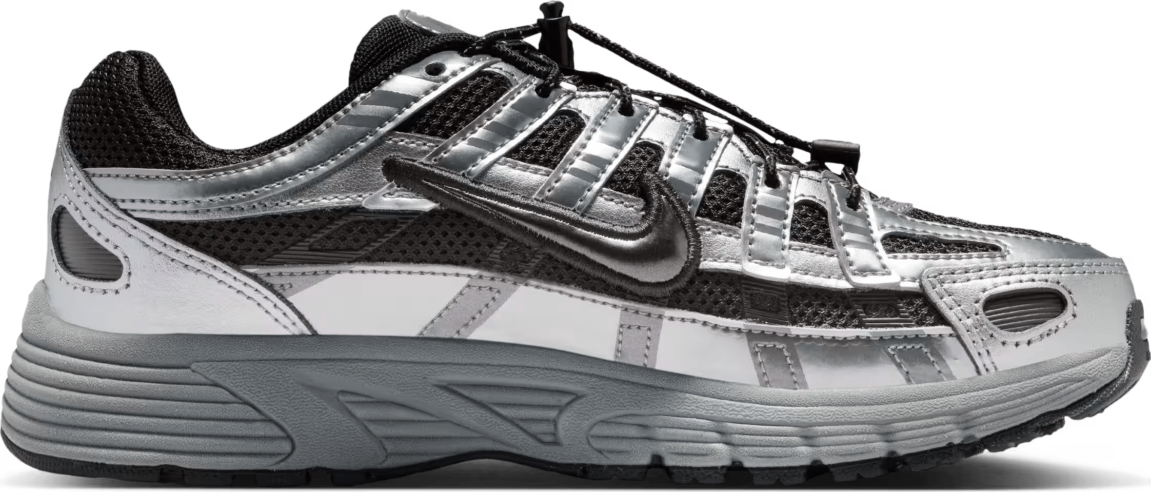 Nike P-6000 Utility GS "Black Metallic Cool Grey"
