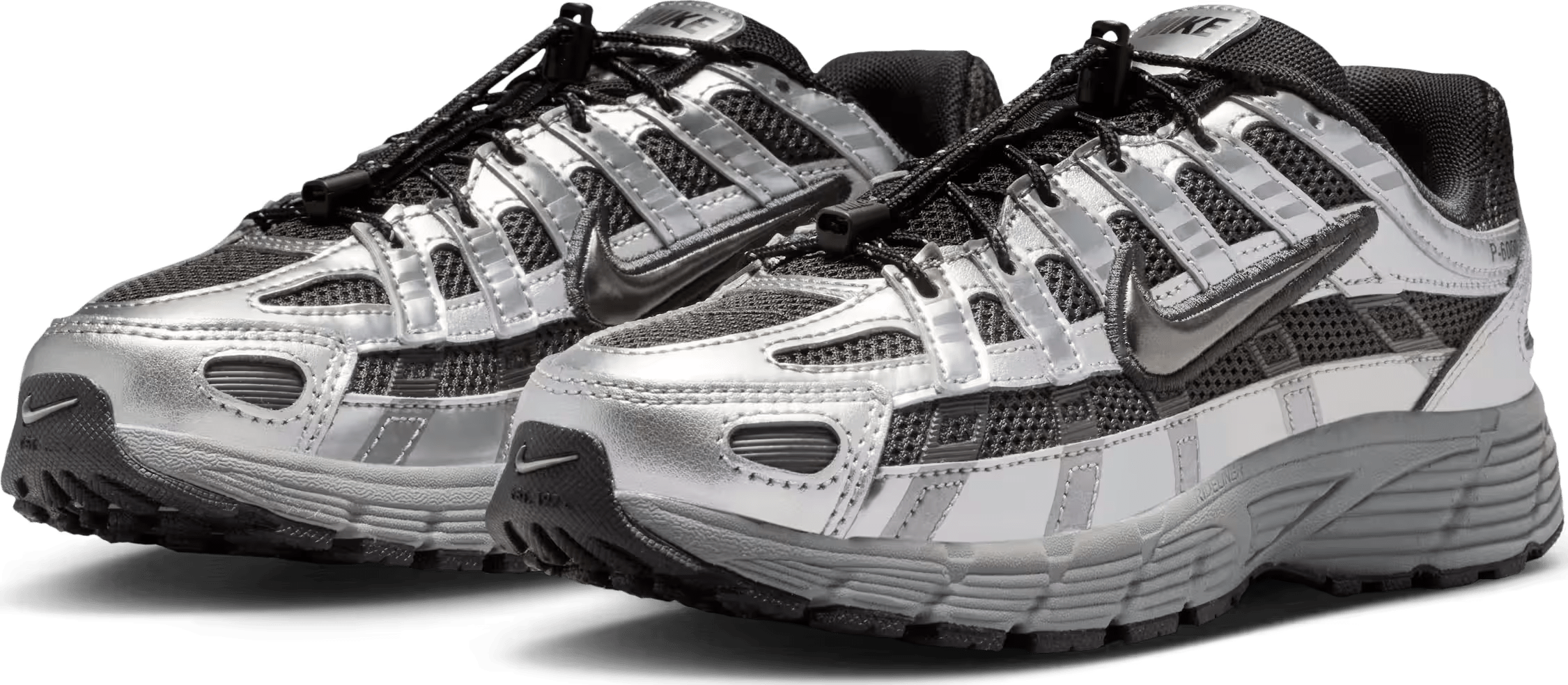 Nike P-6000 Utility GS "Black Metallic Cool Grey"