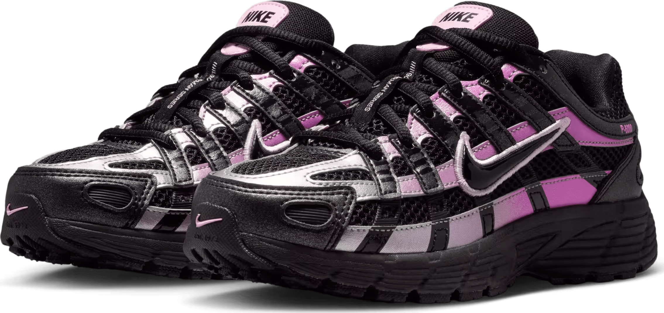 Nike P-6000 SE GS "Black Pink"