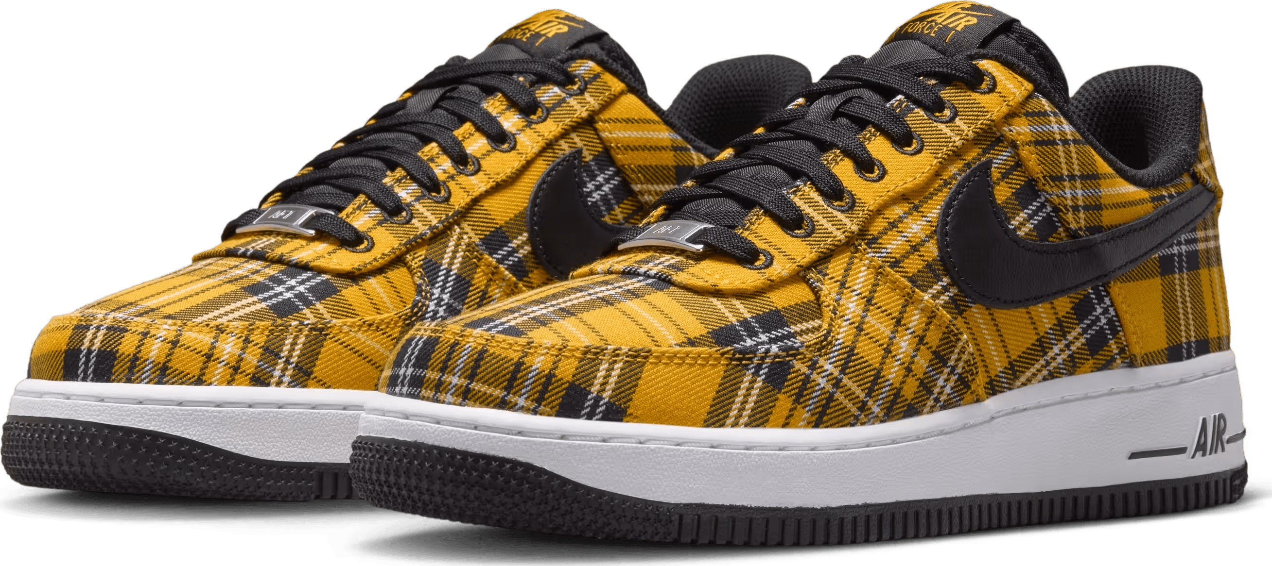 Nike Air Force 1 '07 Wmns "Clueless Yellow Plaid"