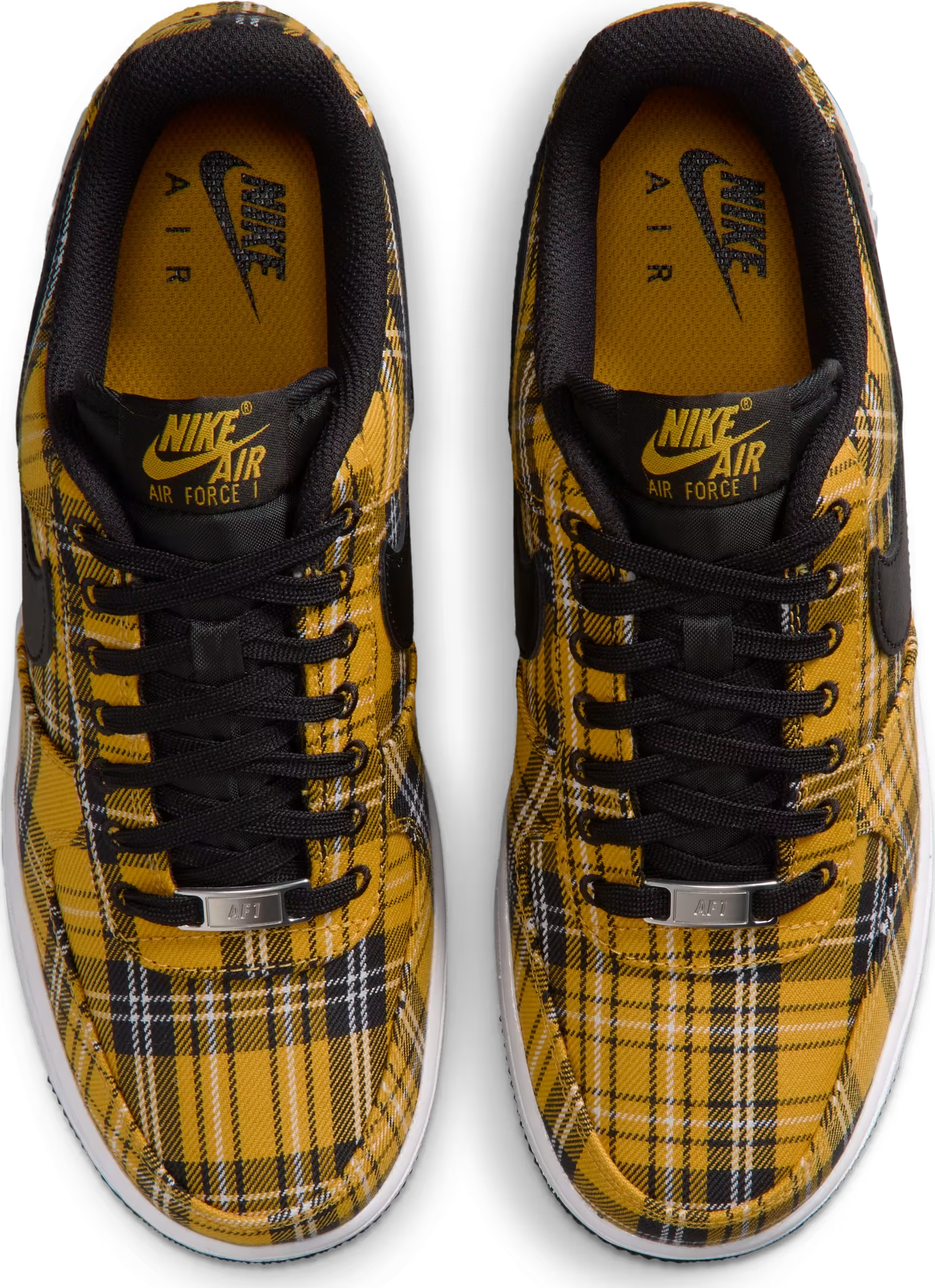 Nike Air Force 1 '07 Wmns "Clueless Yellow Plaid"