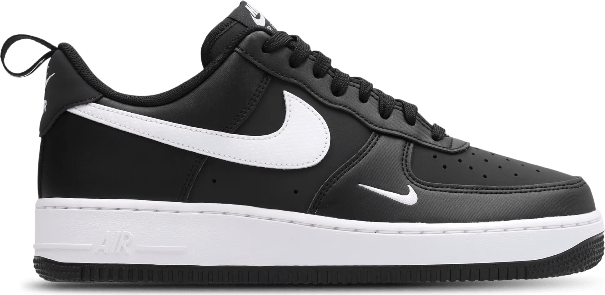 Nike Air Force 1 Low '07 LV8 Carbon Fiber Swoosh Black White