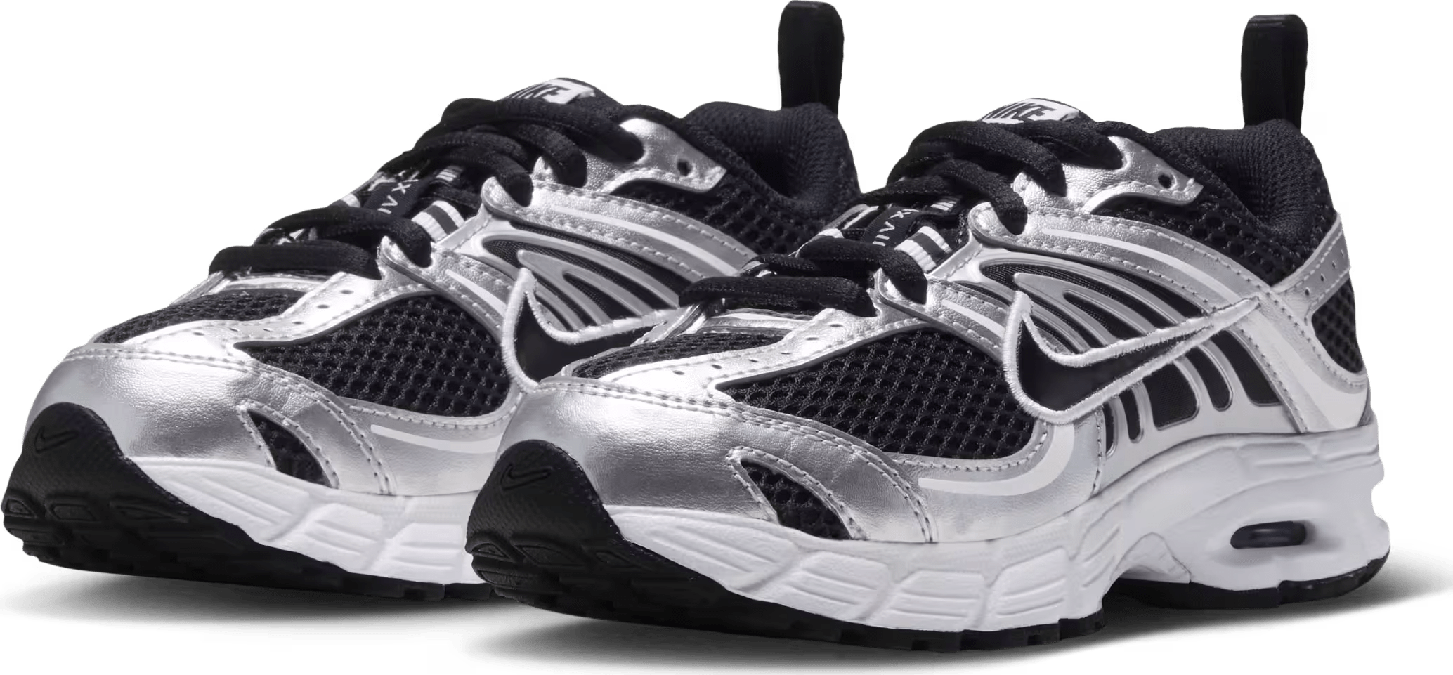 Nike Air Max Moto 2K PS "Black White Metallic Silver"