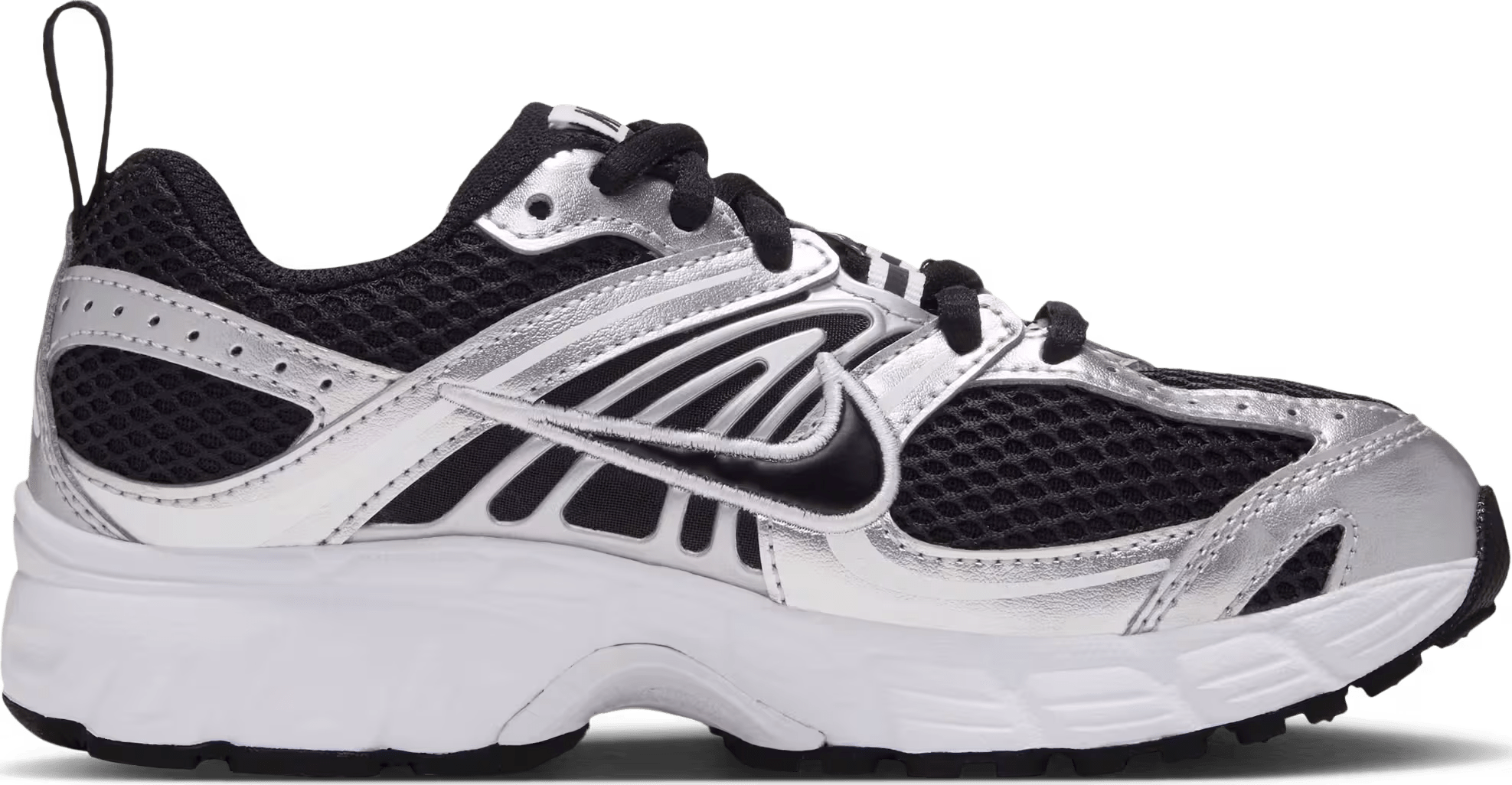 Nike Air Max Moto 2K PS "Black White Metallic Silver"