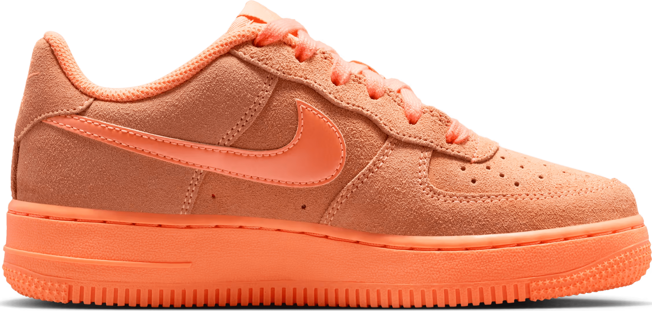 Nike Air Force 1 Suede GS "Orange Pulse"