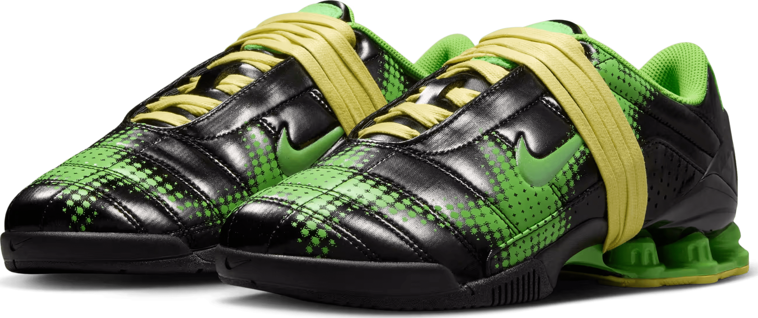 Nike Total 90 Shox Magia Wmns "Black Yellow Diamond"