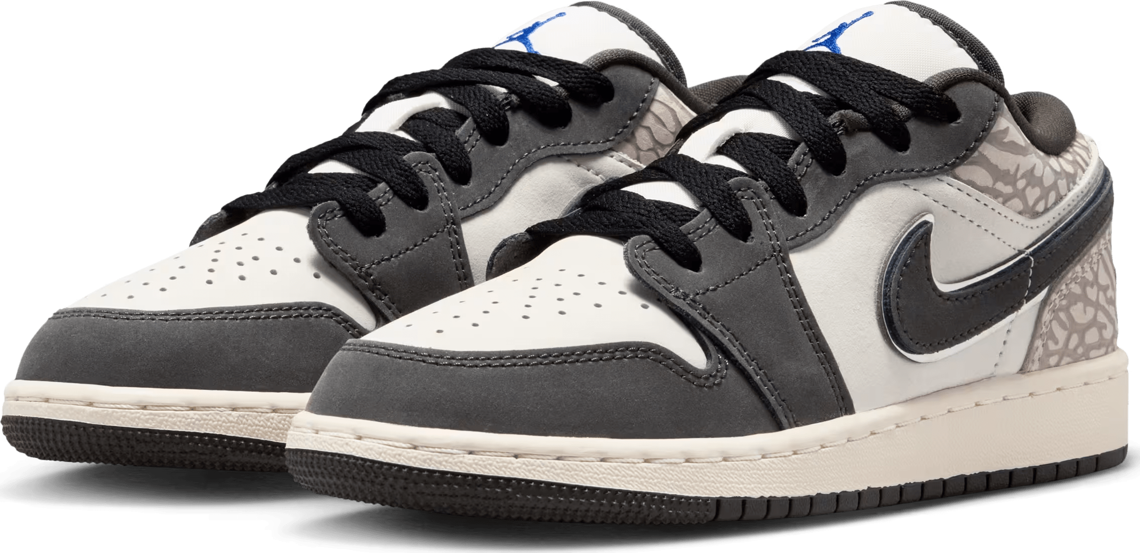 Air Jordan 1 Low SE GS "Elephant Print"