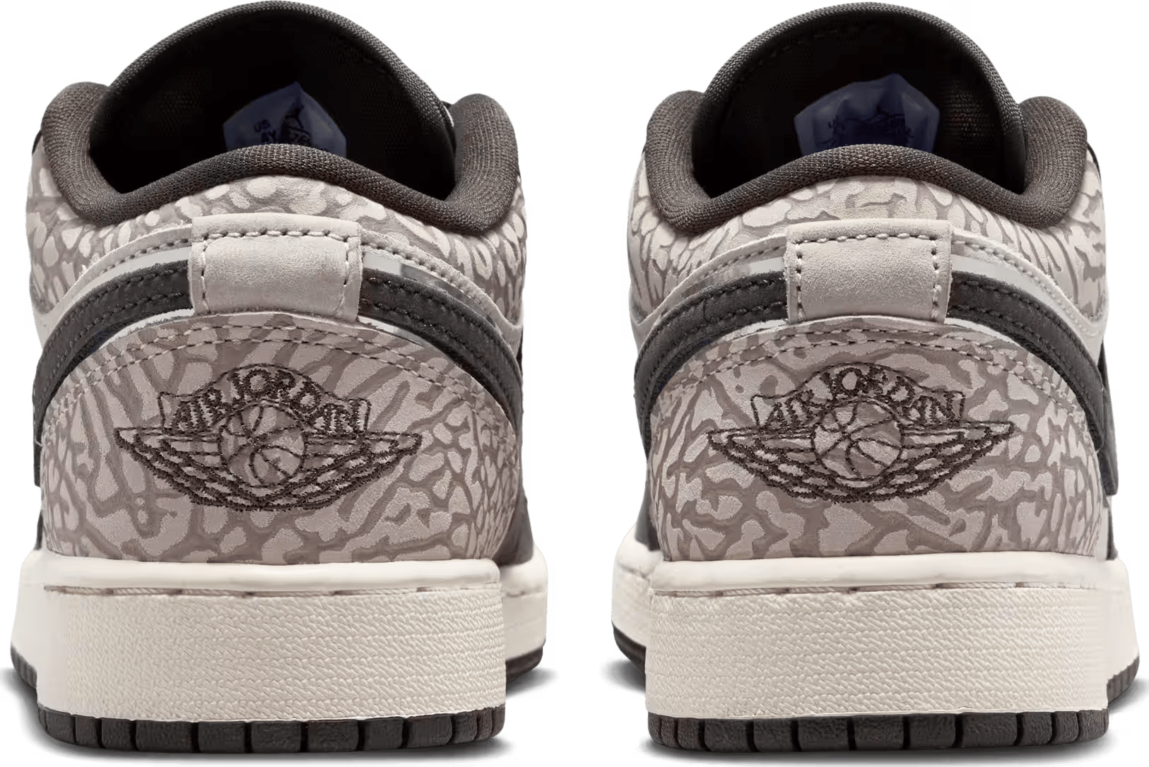 Air Jordan 1 Low SE GS "Elephant Print"