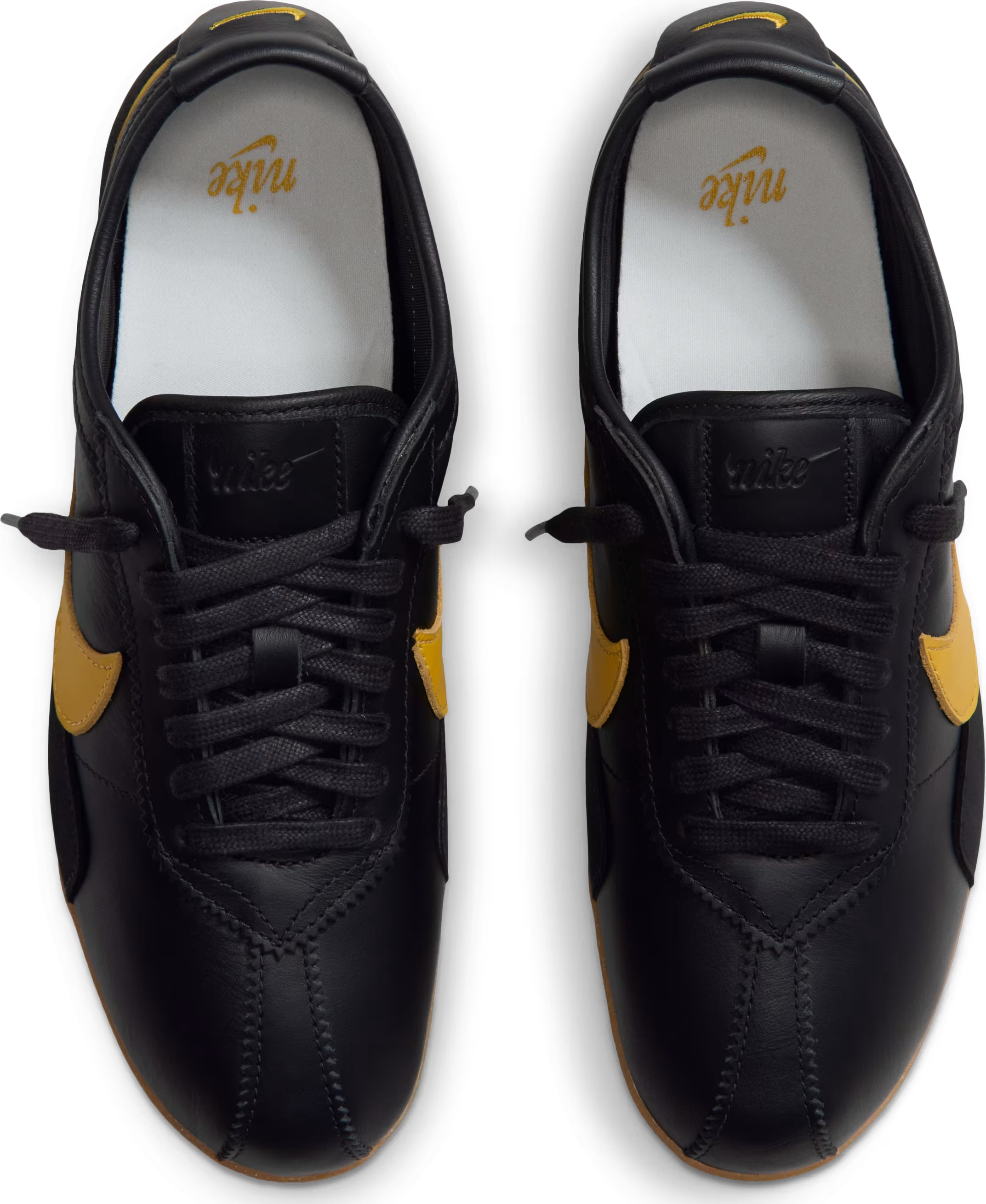 Nike Moon Shoe OG Leather Wmns "Black Yellow Ochre"