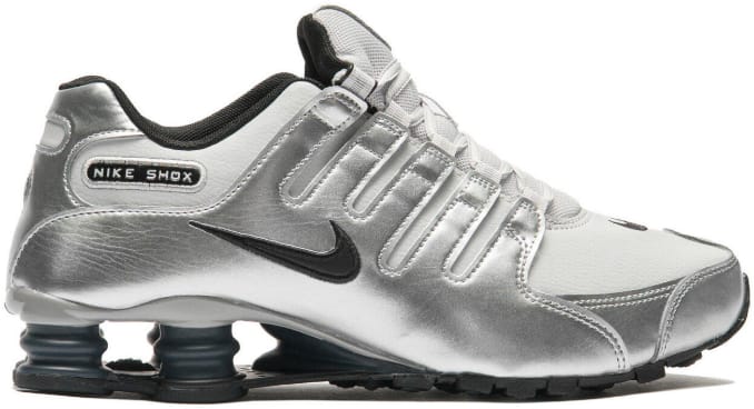 Nike Shox NZ "Photon Dust Black Metallic Silver"