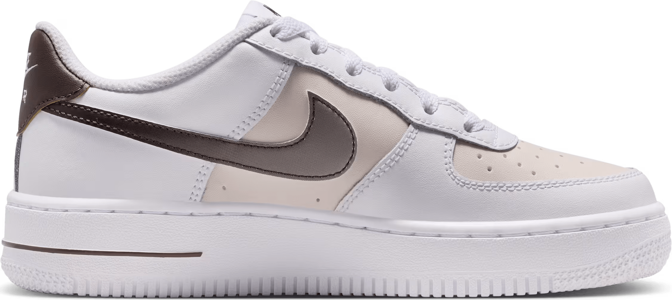 Nike Air Force 1 GS "White Baroque Brown"