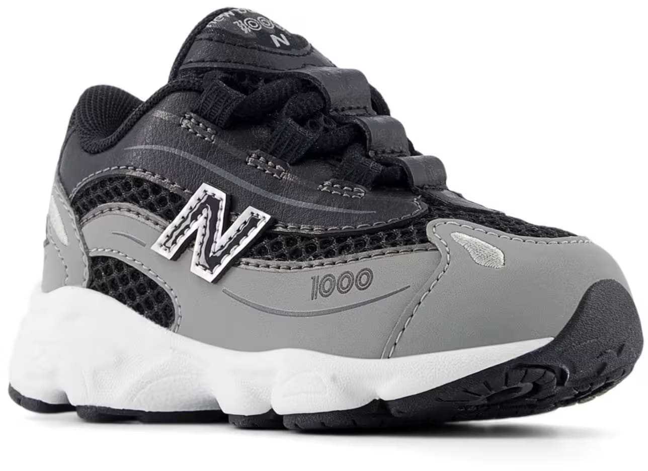 New Balance 1000 TD Bungee Lace "Slate Grey Black White"