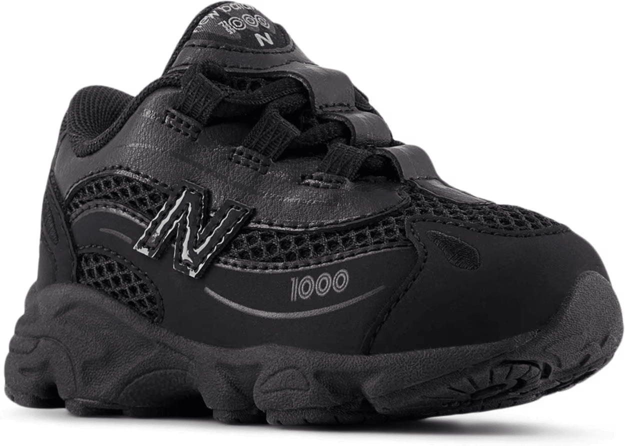 New Balance 1000 Bungee Lace Black (TD)