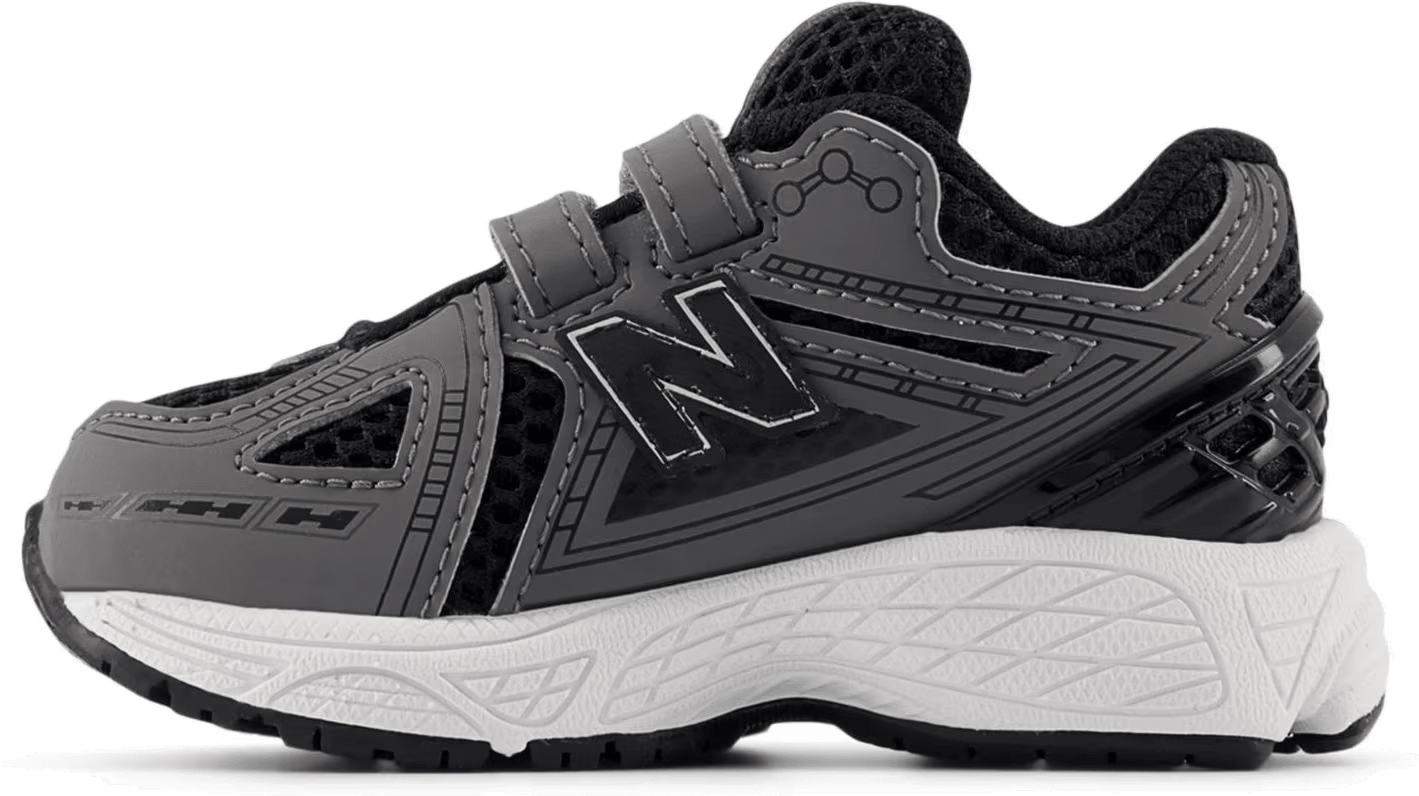 New Balance 1906R Hook and Loop Grey Black White (TD)