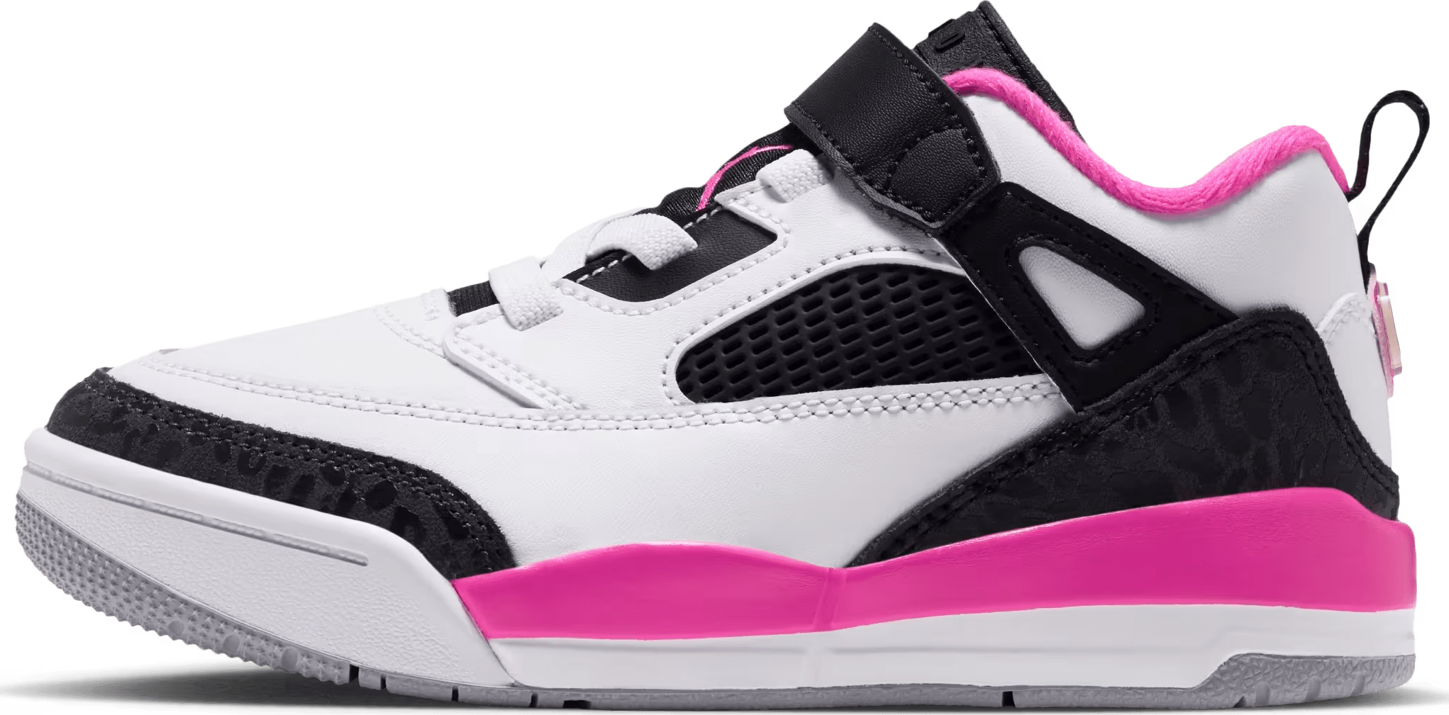 Air Jordan Spizike Low PS "Black White Laser Fuchsia"