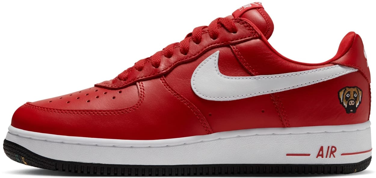 Victor Victor x Nike Air Force 1 '01 "University Red"