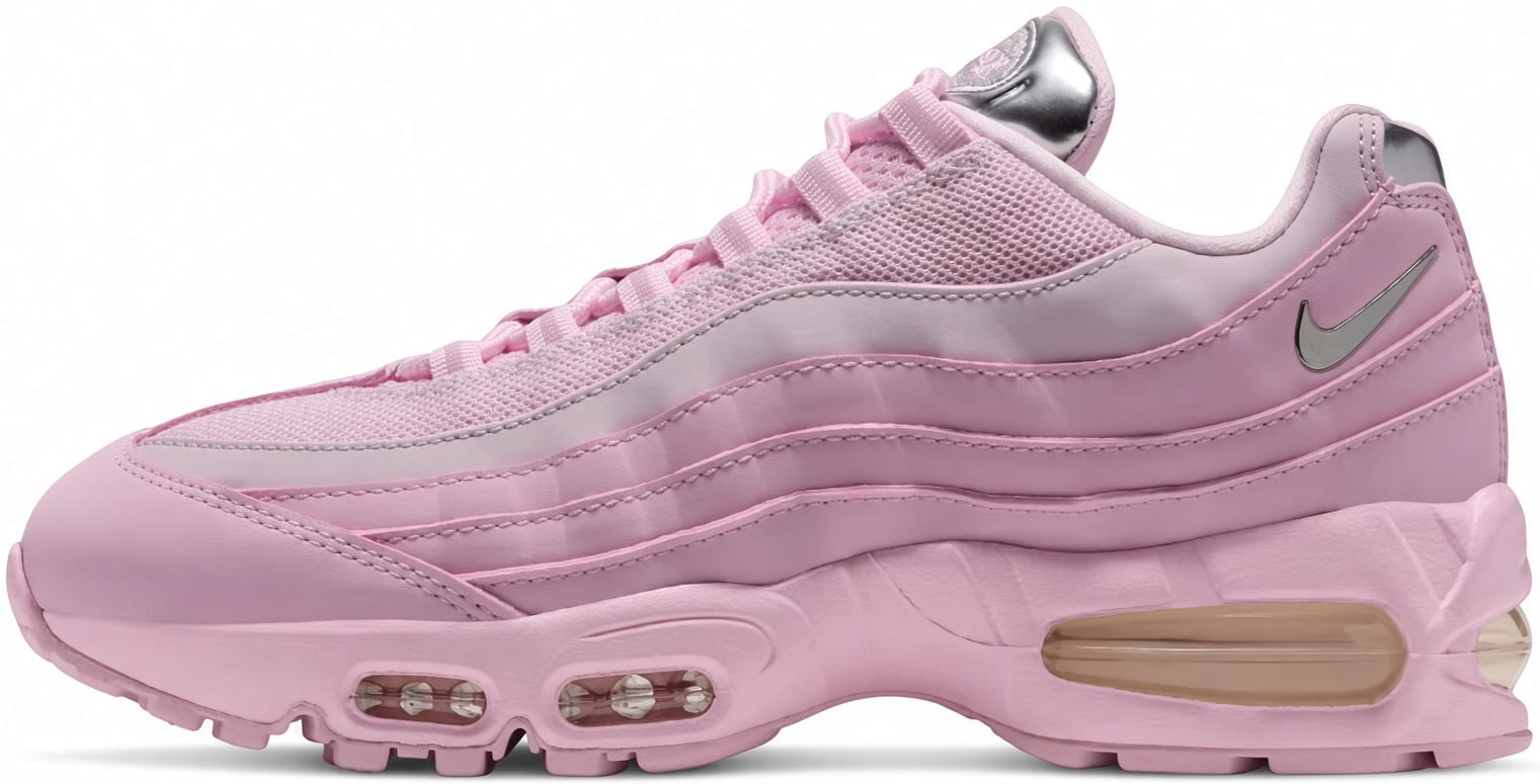 Nike Air Max 95 Big Bubble Chrome Wmns "Pink Foam"