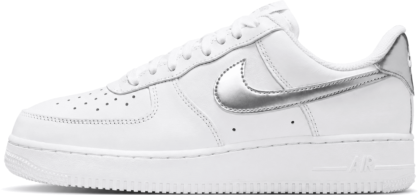 Nike Air Force 1 '07 SE Wmns "White Metallic Silver"