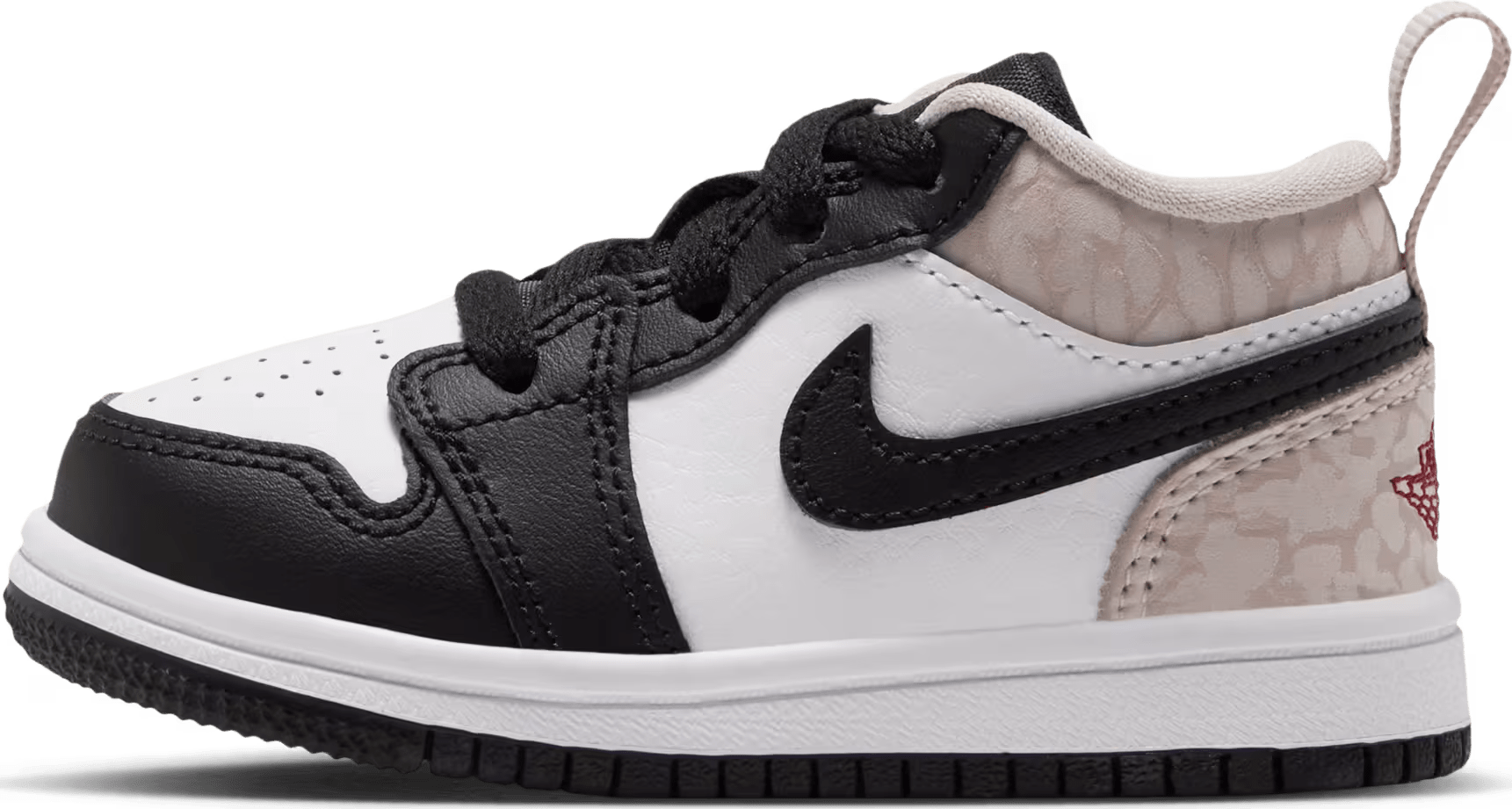 Air Jordan 1 Low SE TD "Light Orewood Brown Team Red"