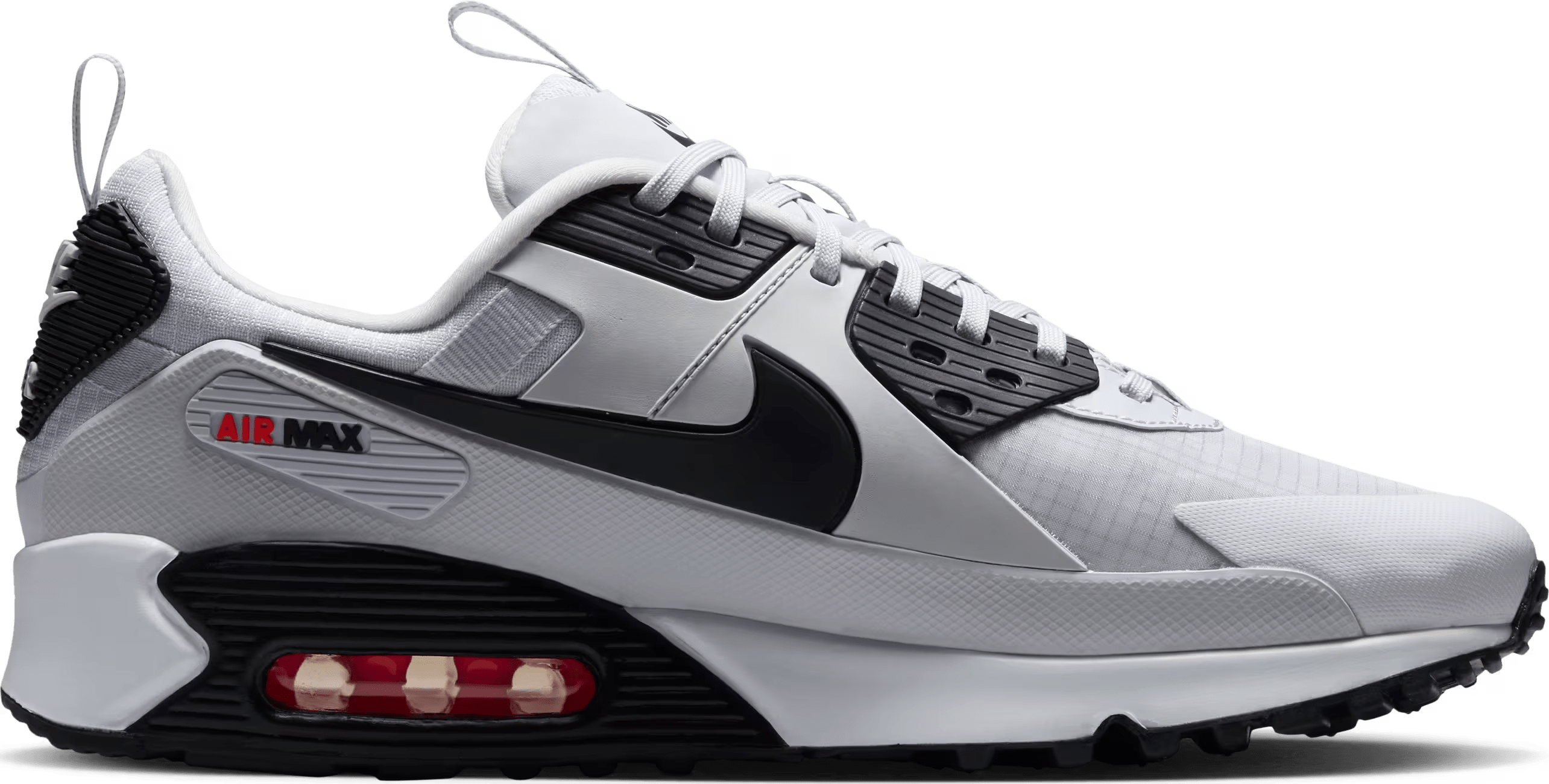 Nike Air Max 90 Drift "Pure Platinum Bright Crimson"