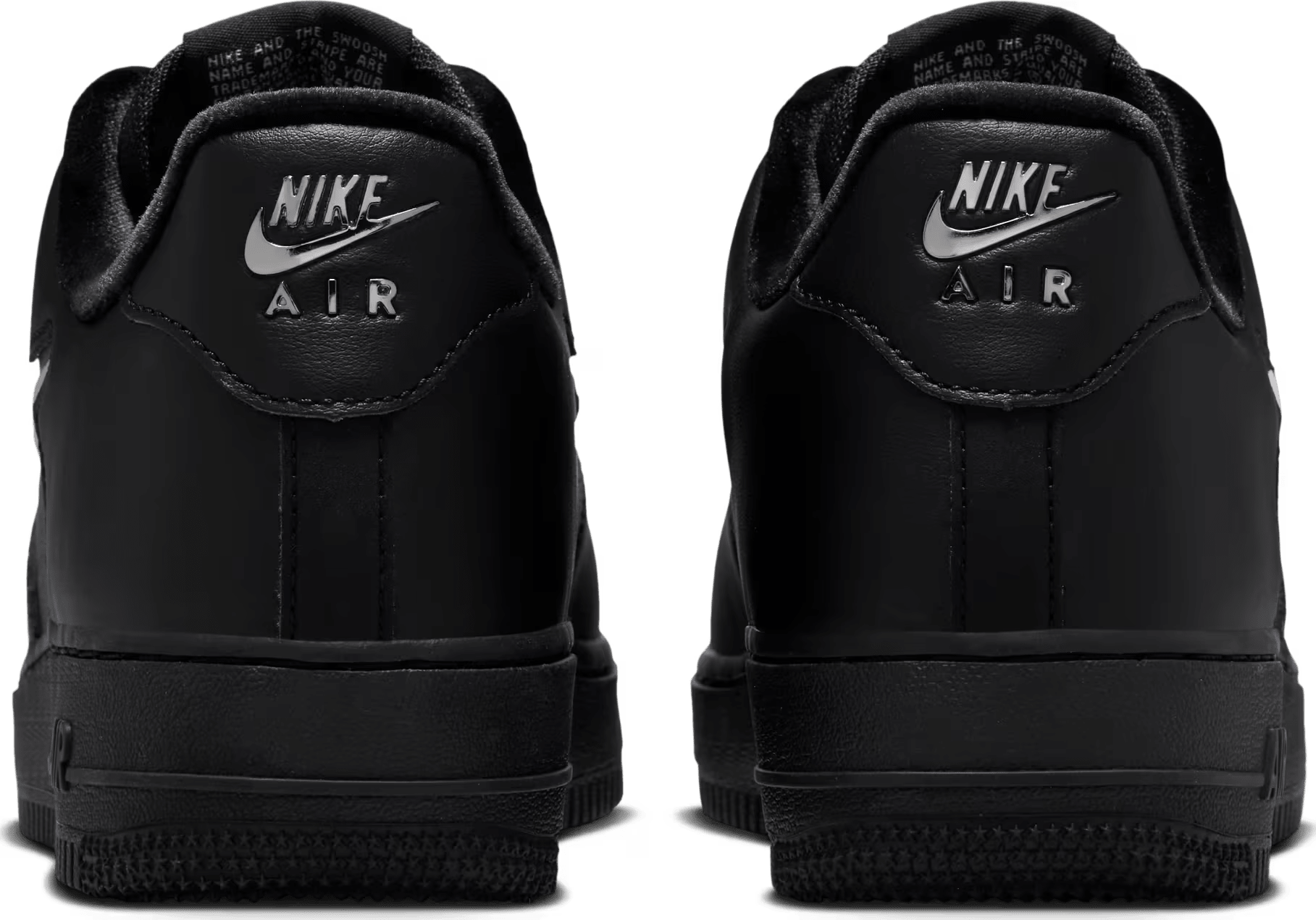 Nike Air Force 1 '07 Wmns "Black Metallic Silver"