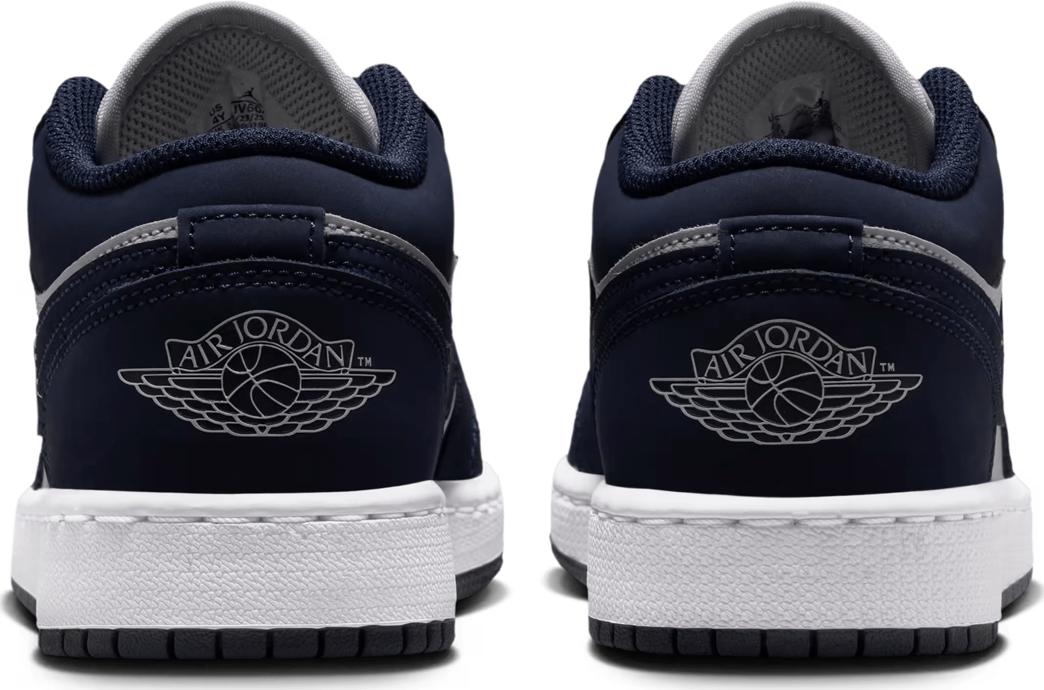 Air Jordan 1 Low GS "Obsidian Grey Fog"
