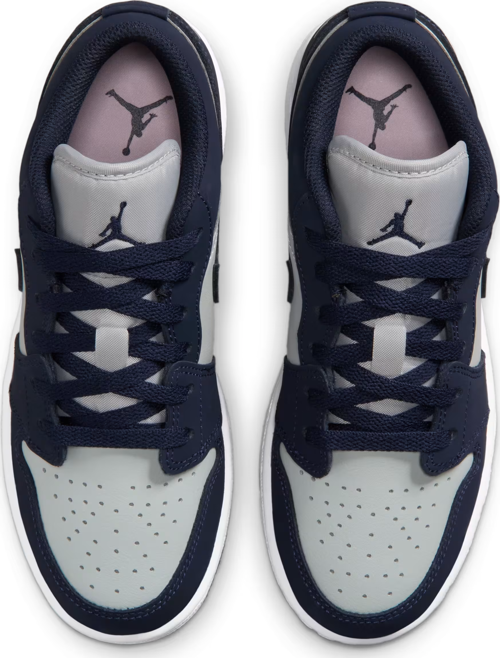 Air Jordan 1 Low GS "Obsidian Grey Fog"