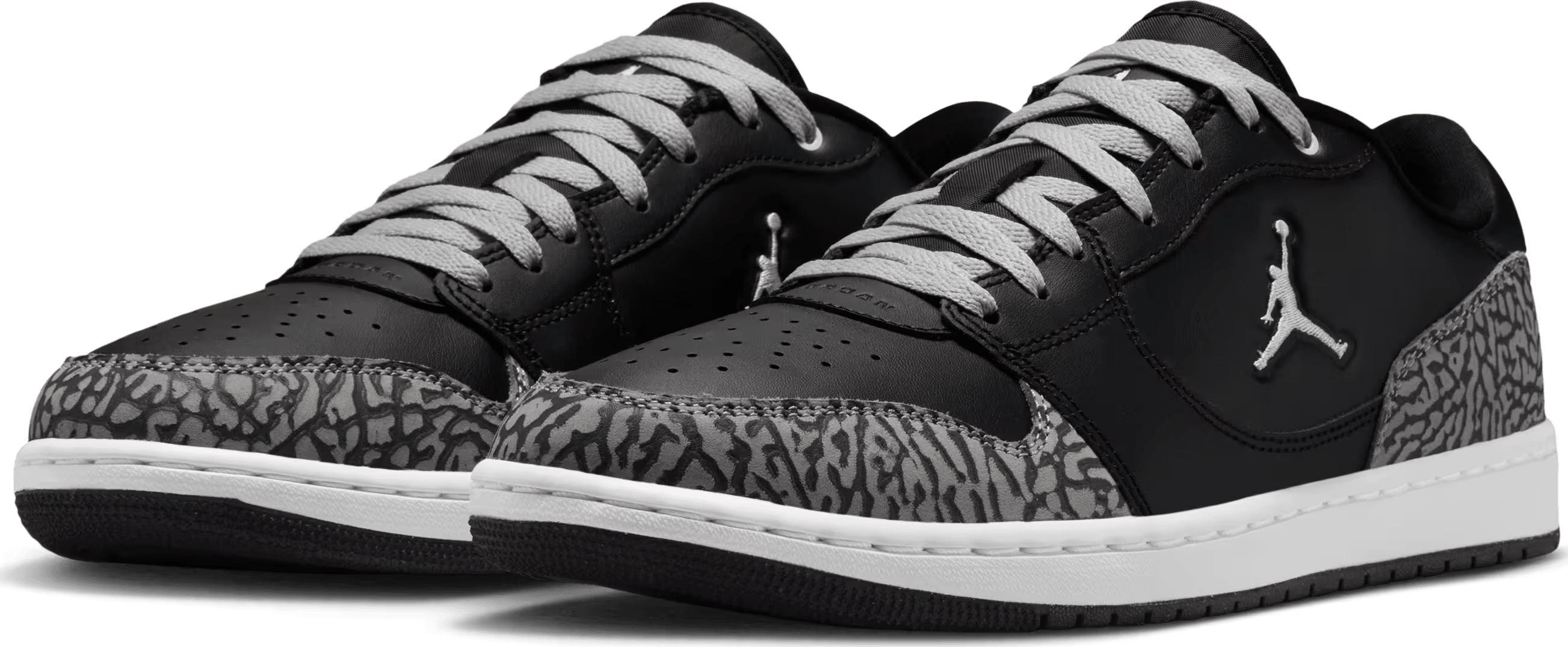 Air Jordan Court Connect Low SE "Black Elephant"