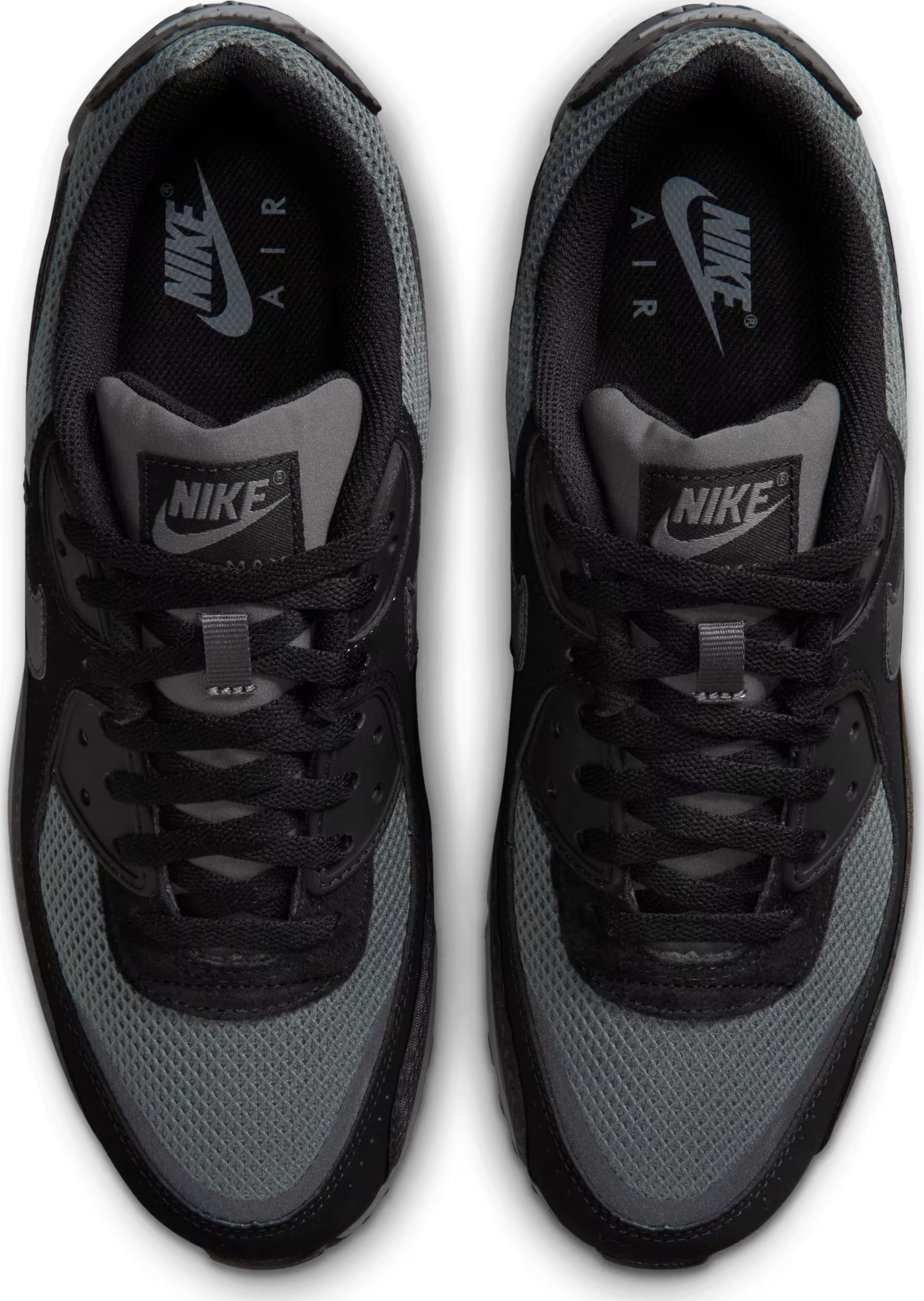 Nike Air Max 90 Premium "Mesh Mudguard Black Iron Grey"