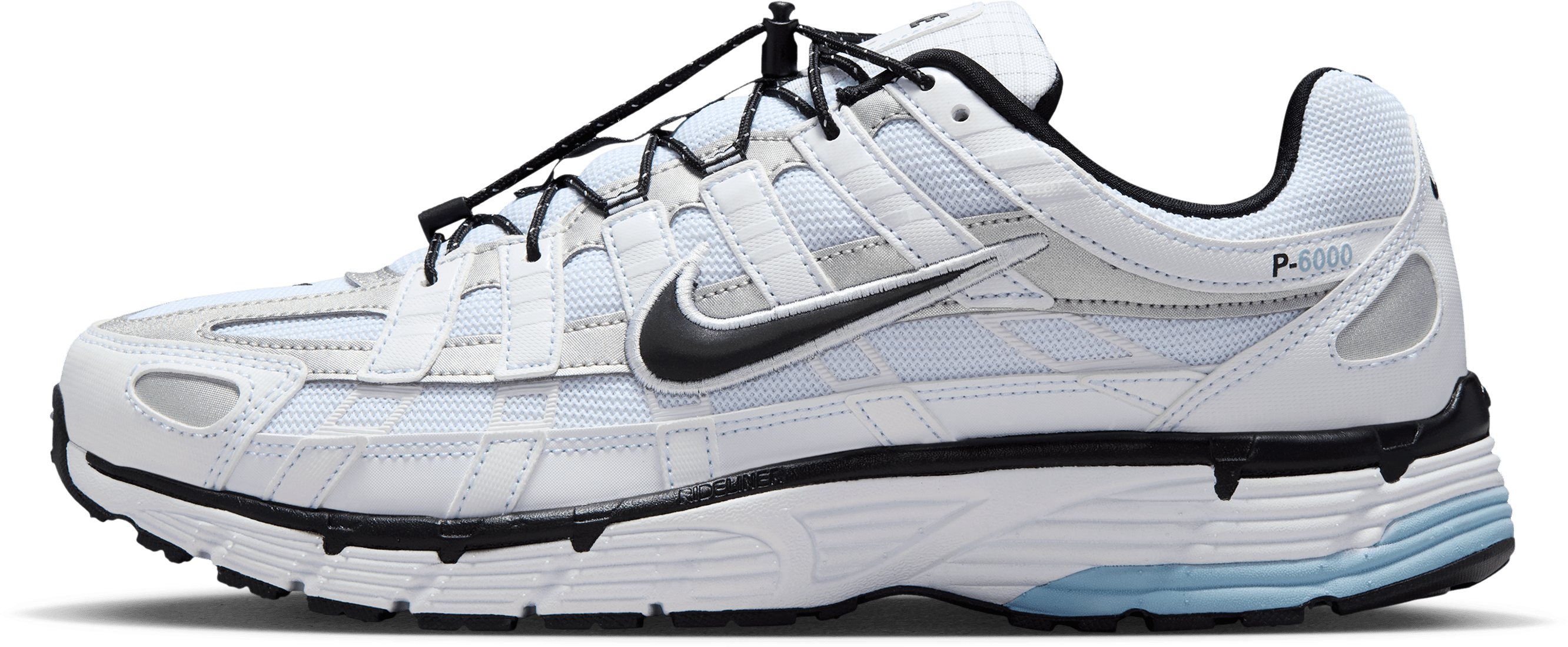 Nike P-6000 Toggle "Metallic Silver Light Armory Blue"