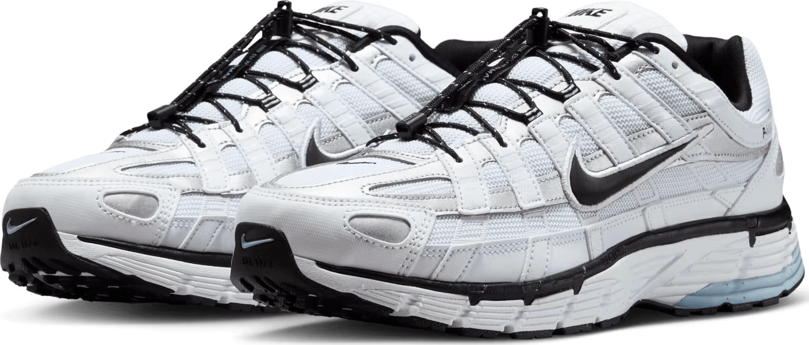 Nike P-6000 Toggle "Metallic Silver Light Armory Blue"