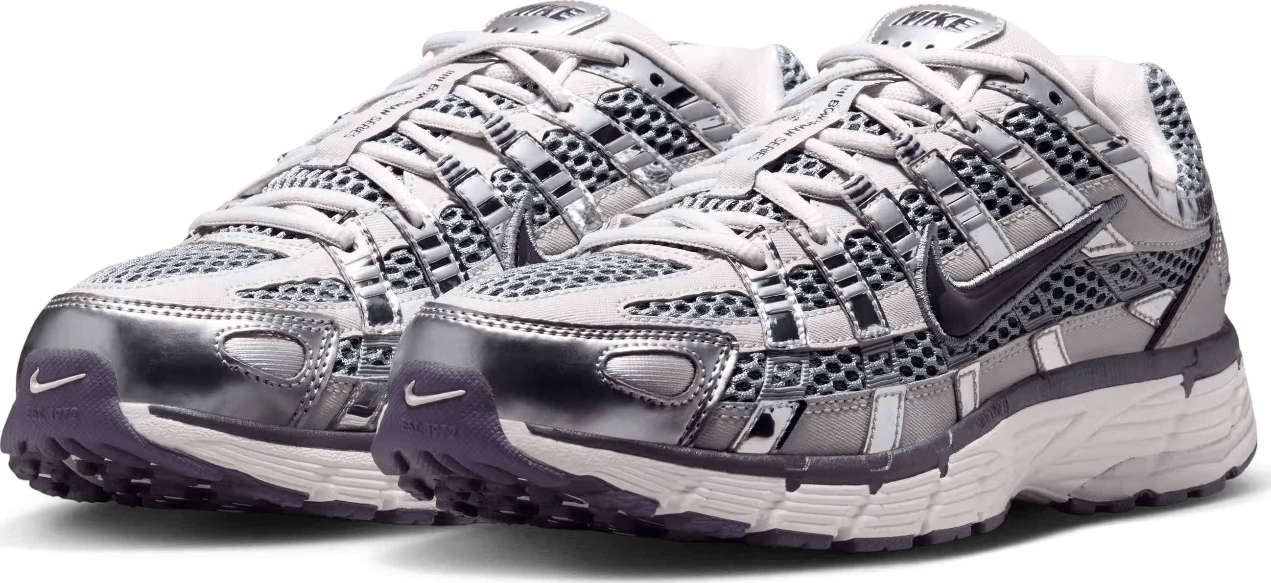 Nike P-6000 Wmns "Dark Raisin Metallic Silver"