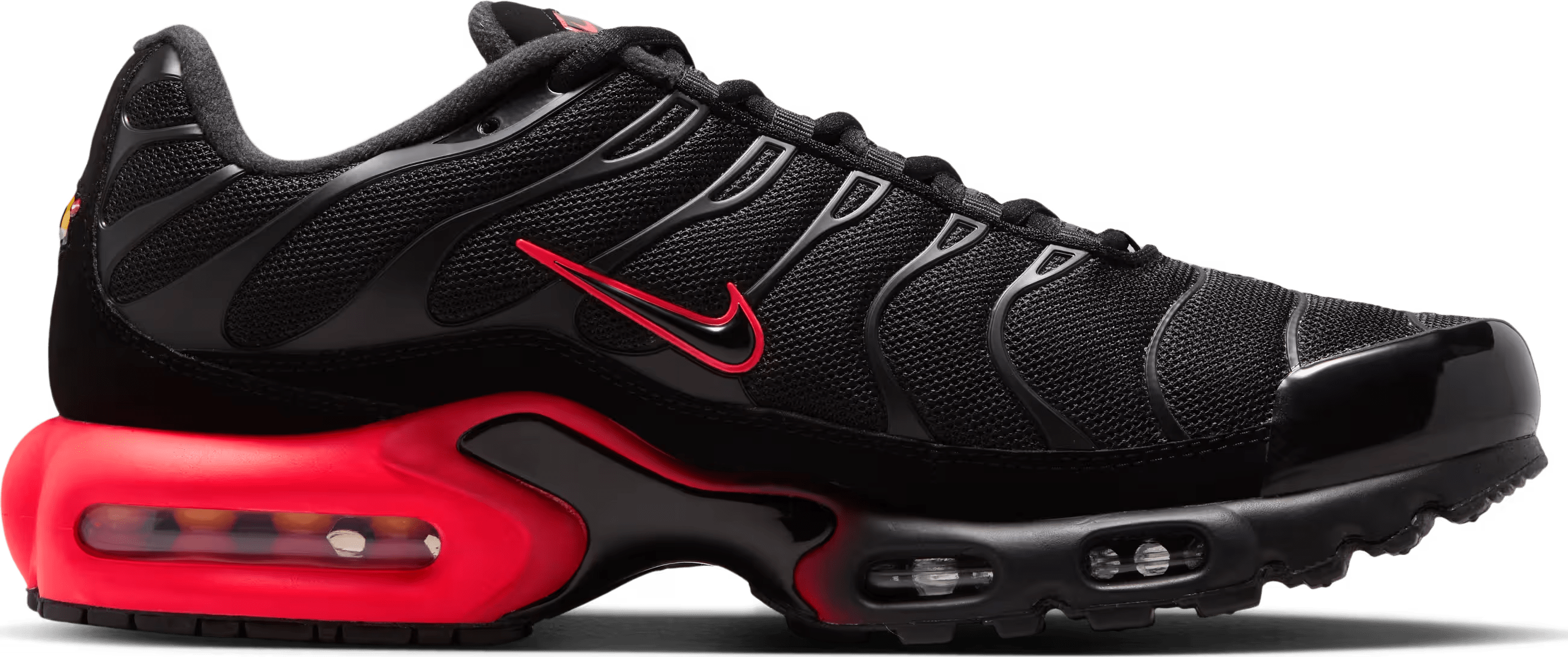 Nike Air Max Plus "Black Bright Crimson"
