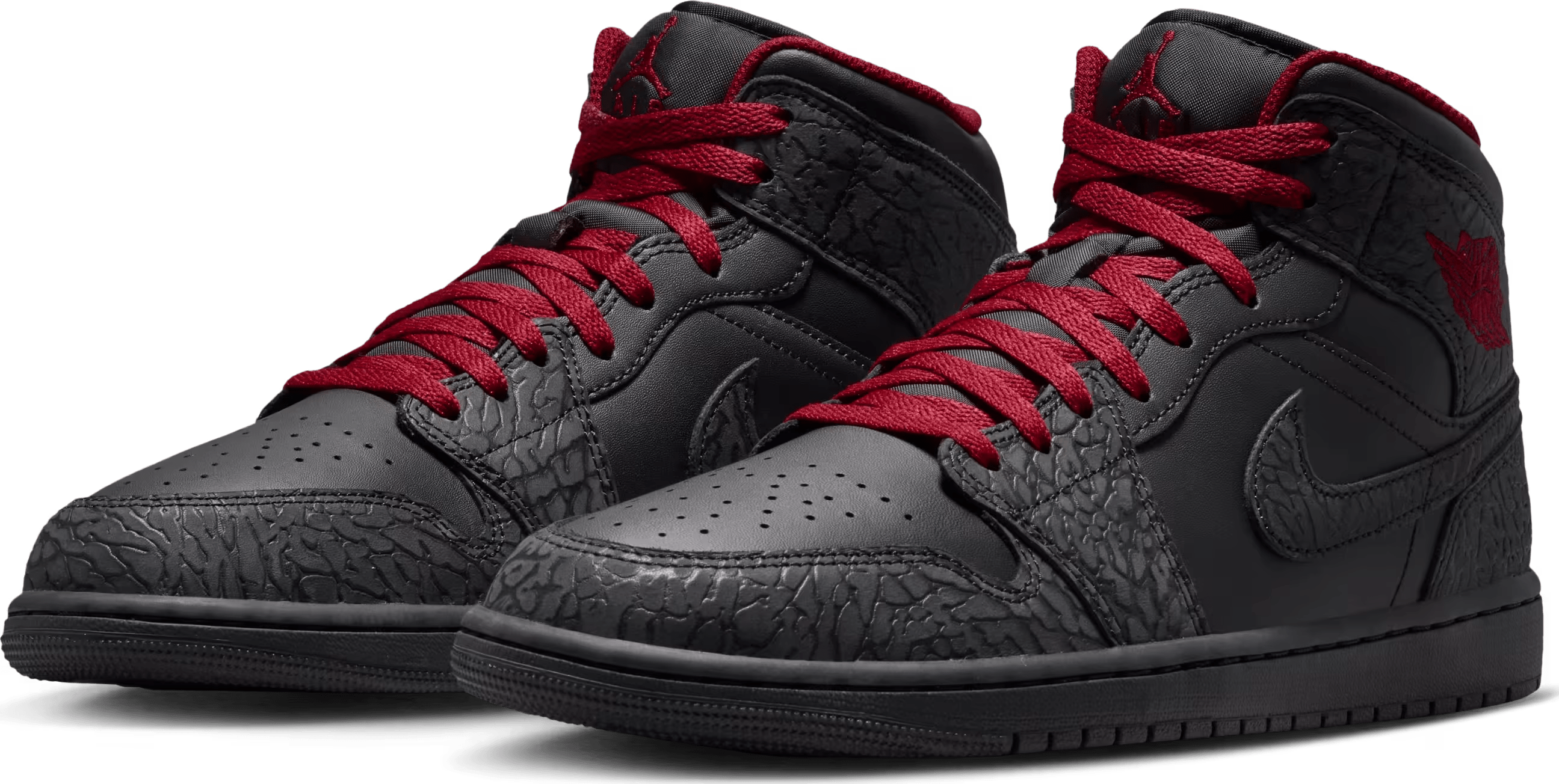 Air Jordan 1 MID SE "Black Tough Red"