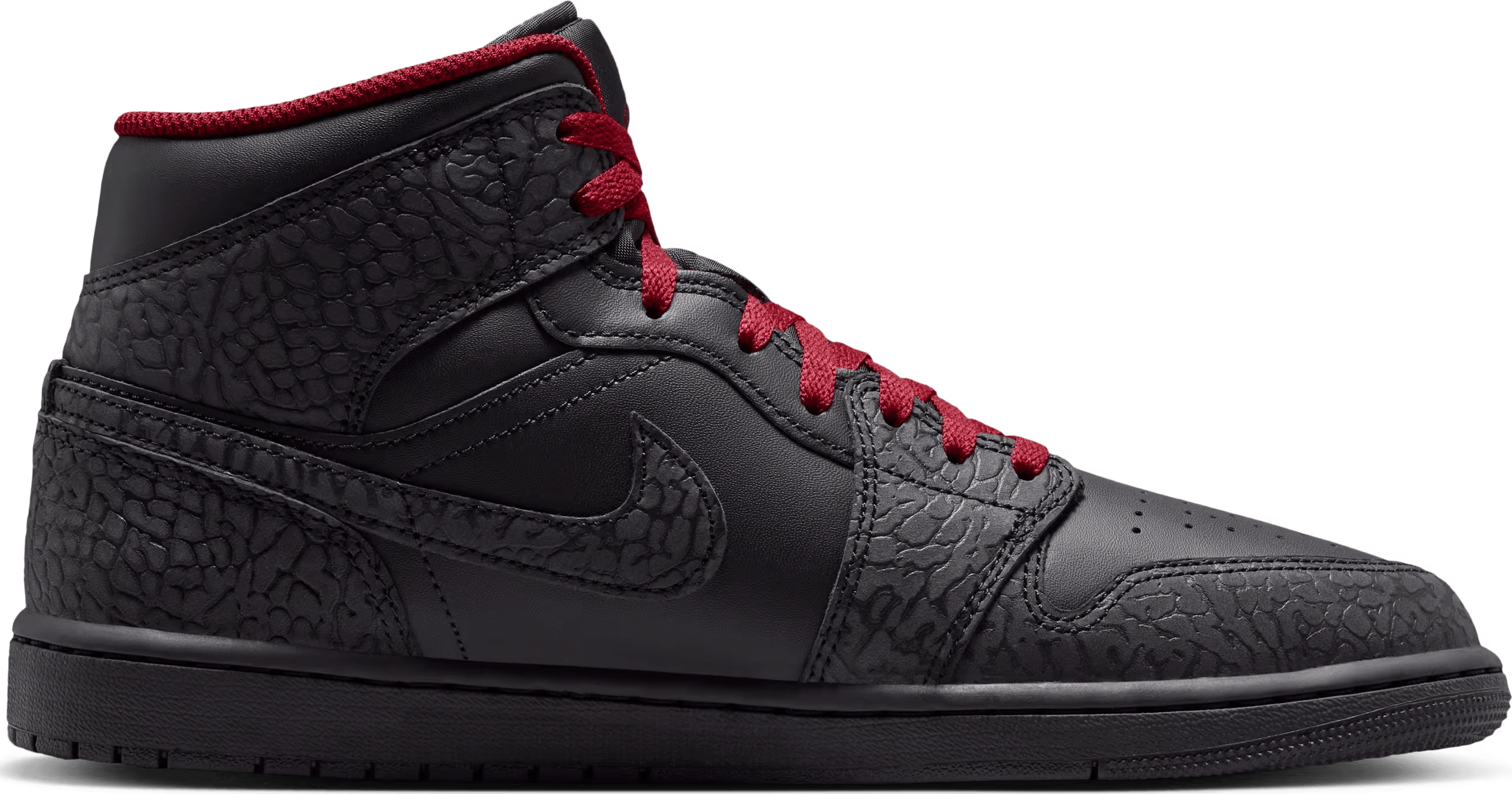 Air Jordan 1 MID SE "Black Tough Red"