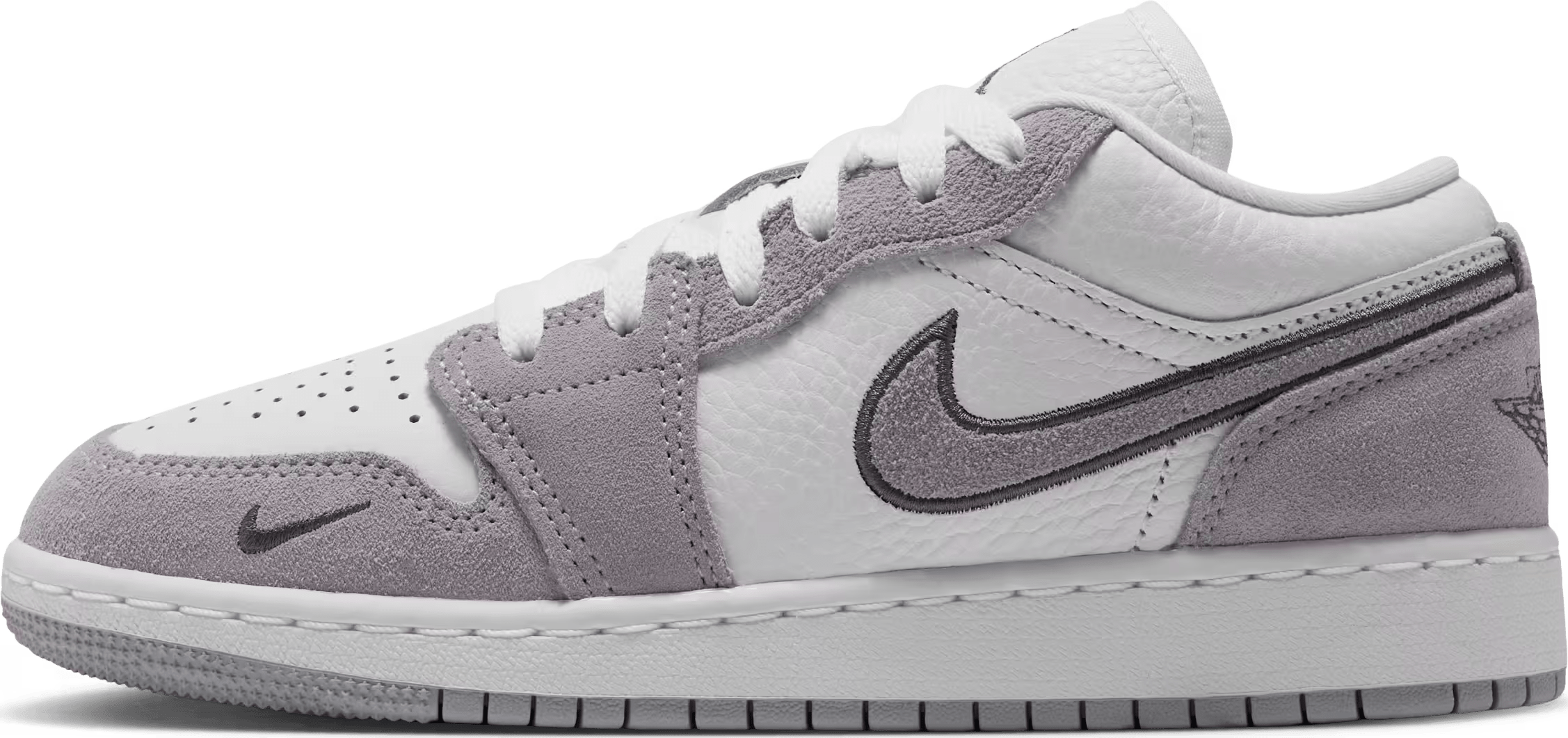 Air Jordan 1 Low SE GS "White Iron Grey"