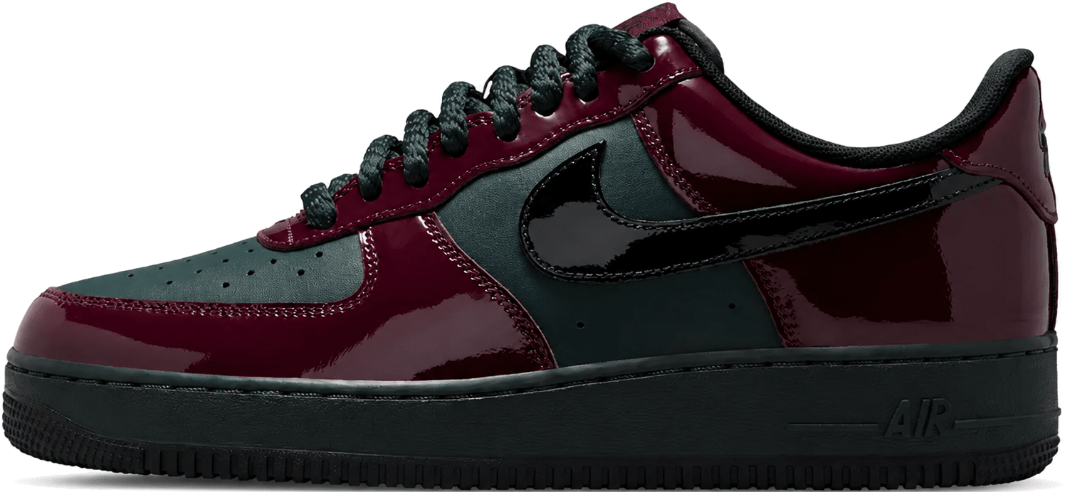 Nike Air Force 1 '07 LV8 "Black Spruce Burgundy Crush"