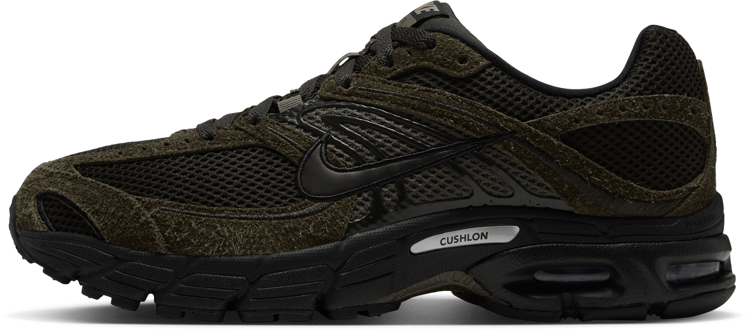 Nike Air Max Moto 2K Suede "Black Medium Olive"
